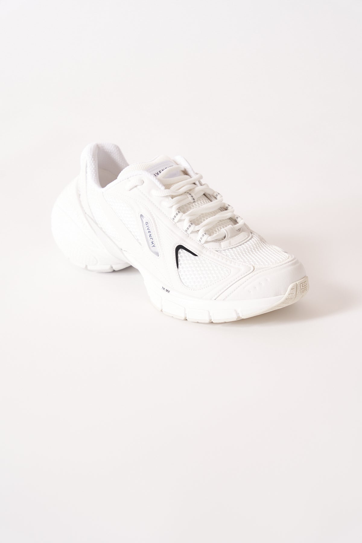 GIVENCHY | TK-MX RUNNER SNEAKERS IN IVORY - MAXFIELD LA