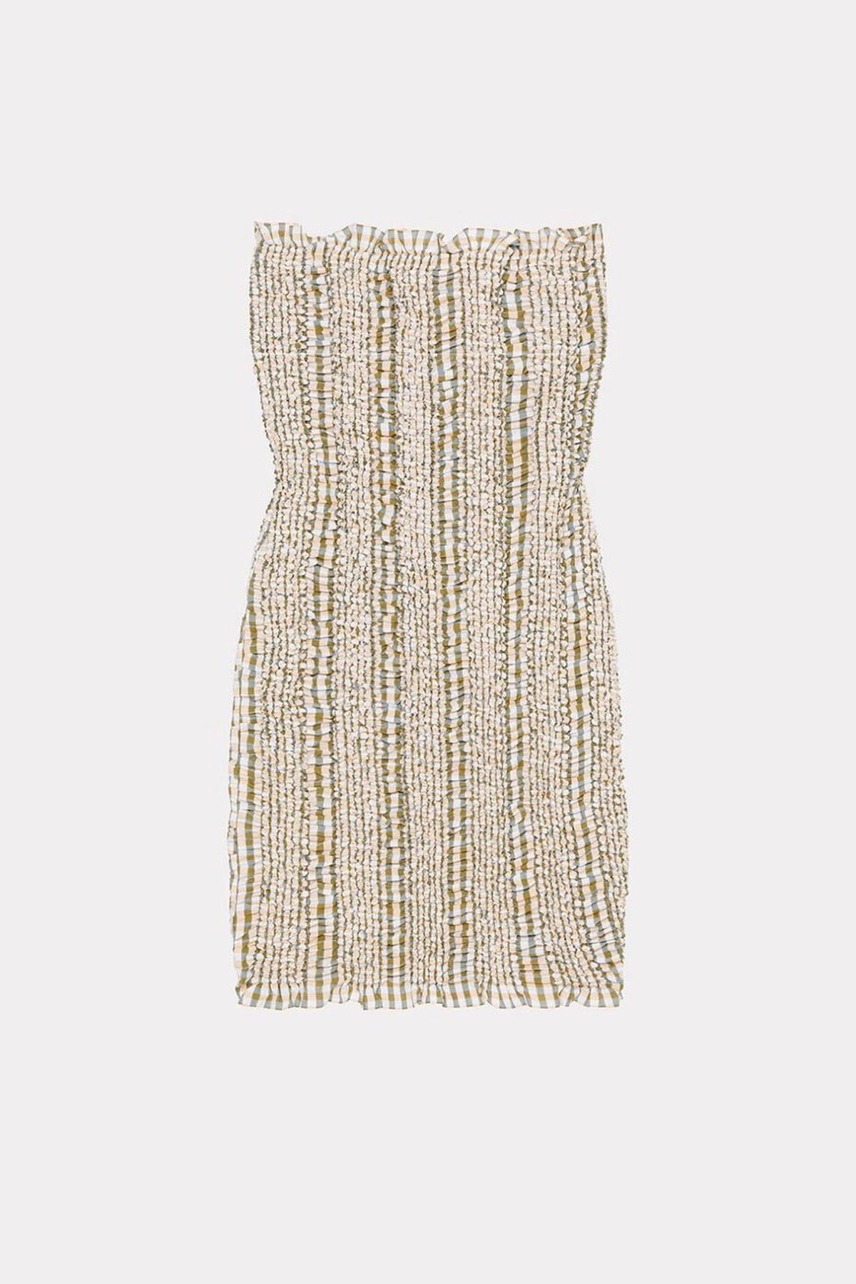 KENZO | SMOCKED BUSTIER DRESS - MAXFIELD LA