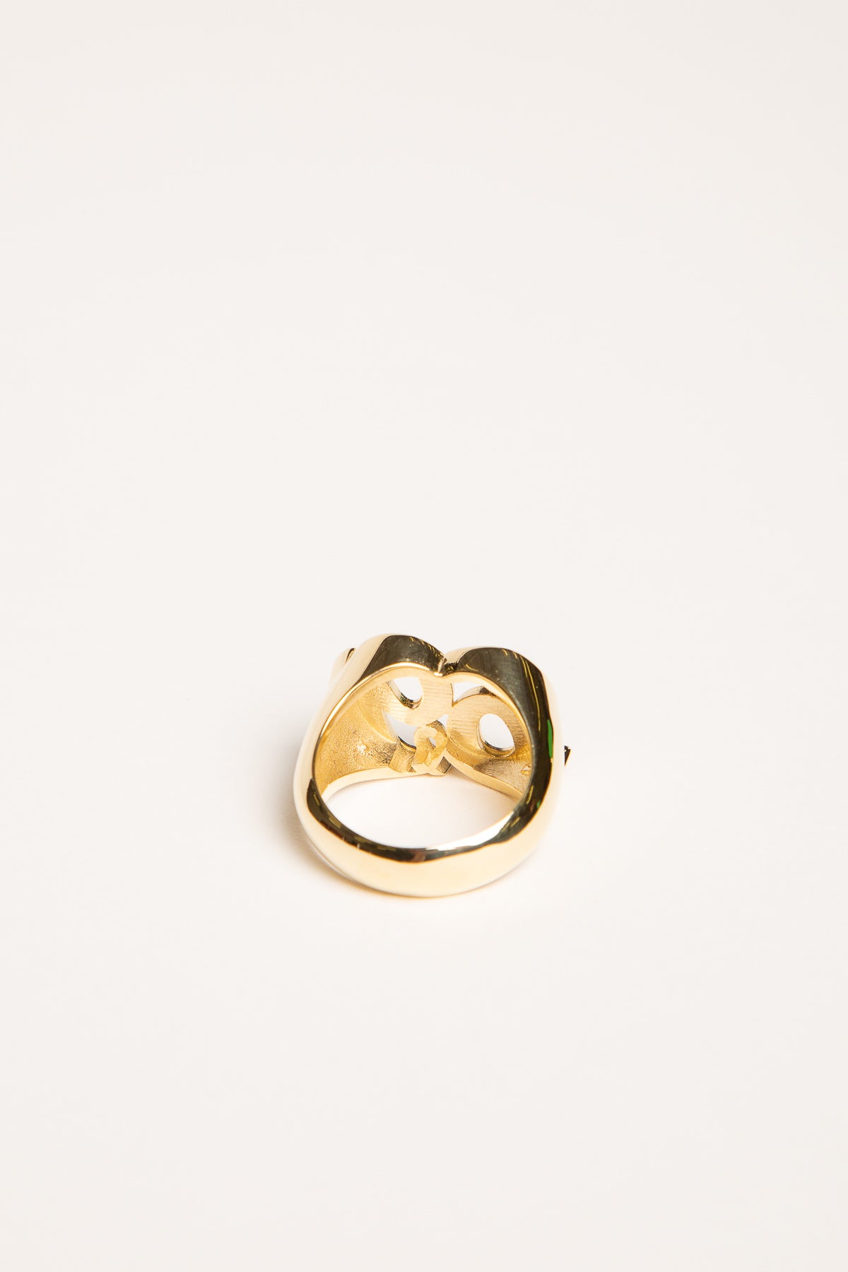 CHEMIST | YELLOW GOLD M FACE 69 RING - MAXFIELD LA