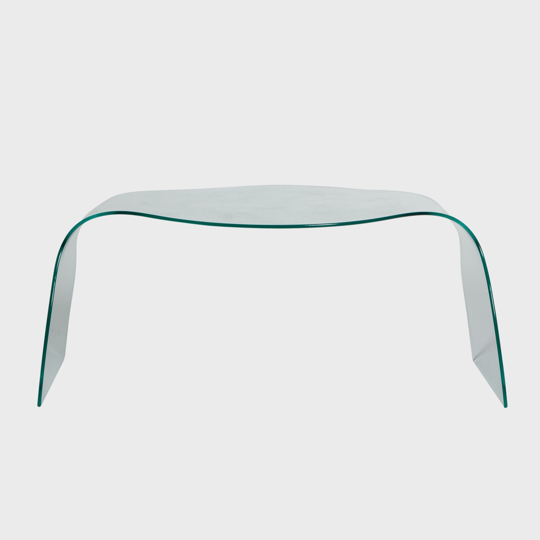MAXFIELD PRIVATE COLLECTION | 1960'S ONDINE CURVED GLASS TABLE