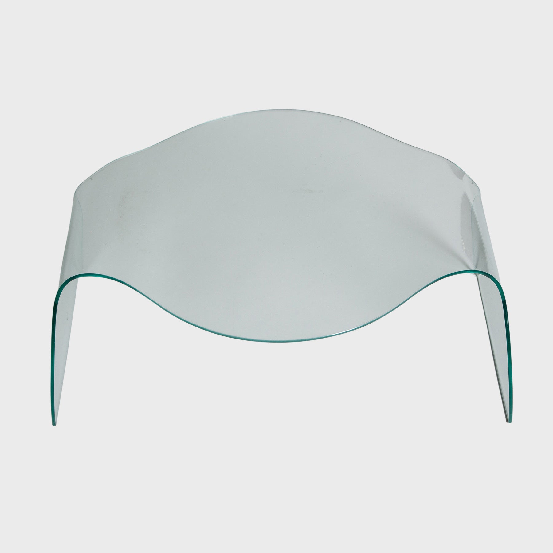 MAXFIELD PRIVATE COLLECTION | 1960'S ONDINE CURVED GLASS TABLE