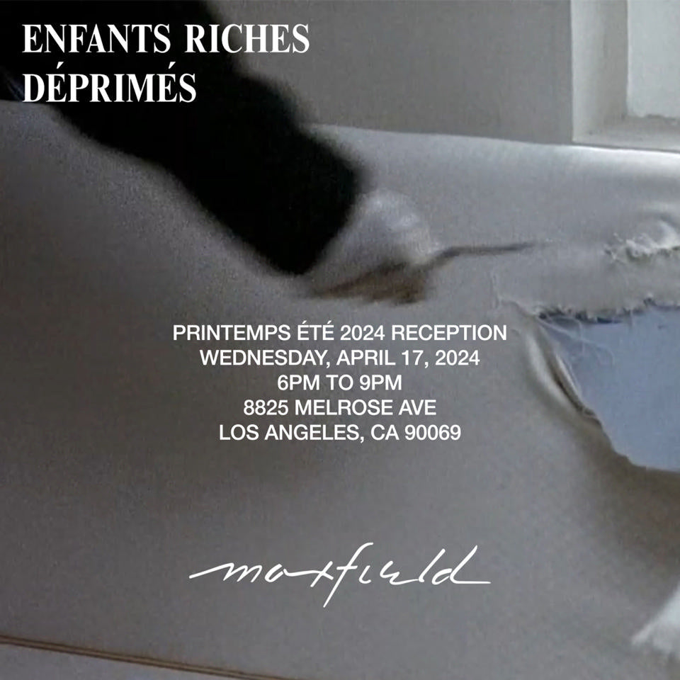 ENFANTS RICHES DÉPRIMÉS AT MAXFIELD