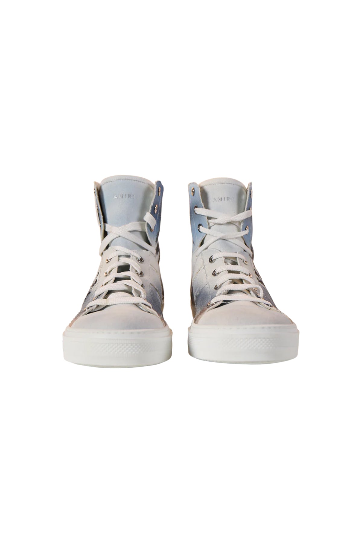 AMIRI | SUNSET CANVAS AIRBRUSH HI SNEAKERS