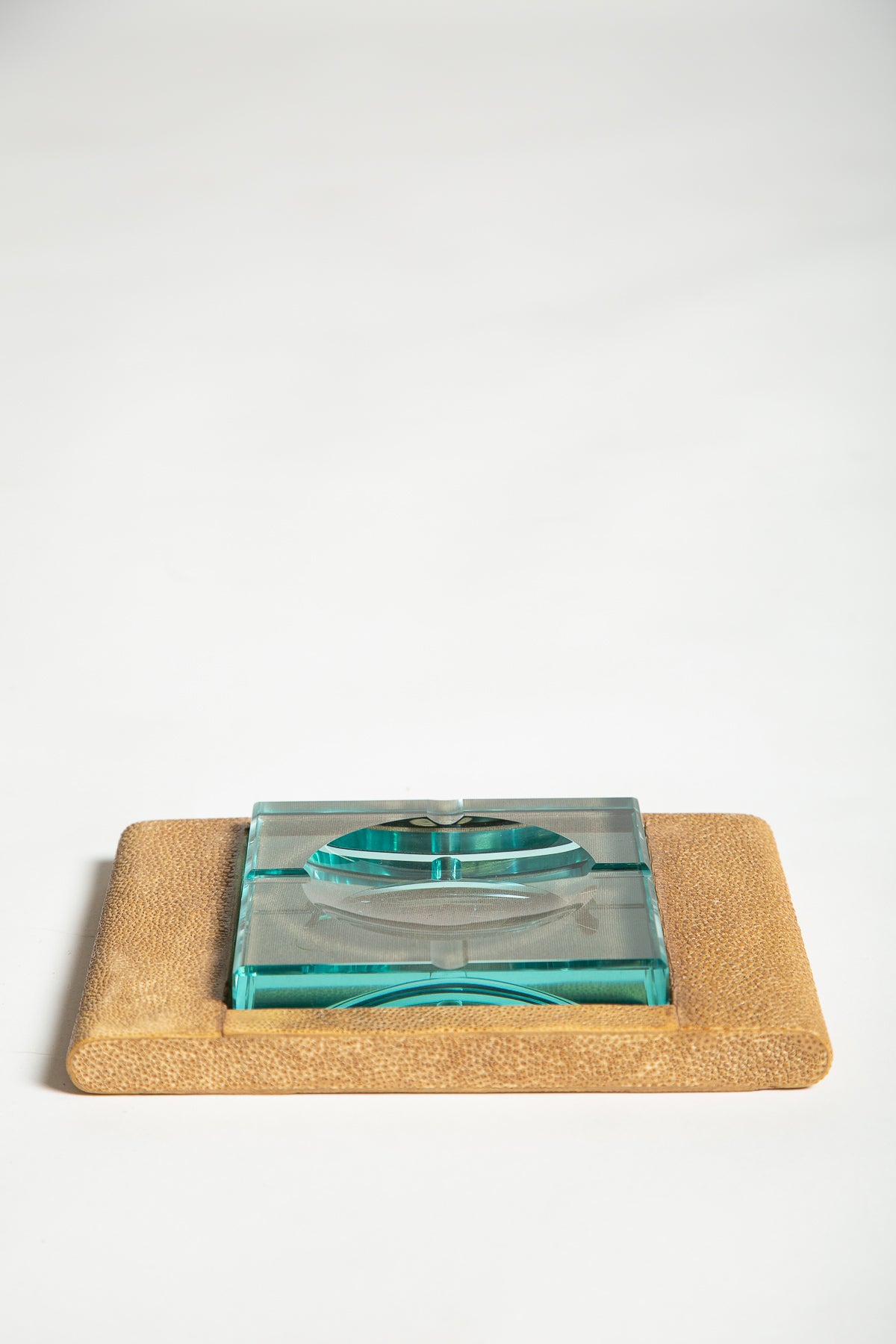 MAXFIELD PRIVATE COLLECTION | GALUCHAT LEATHER ASHTRAY HOLDER