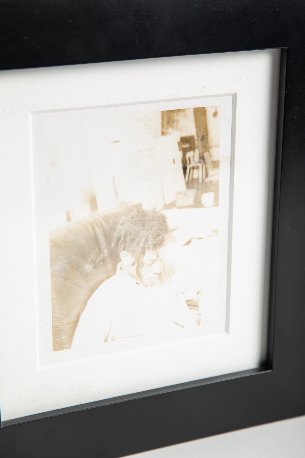 MAXFIELD PRIVATE COLLECTION | VINTAGE BASQUIAT POLAROID, FRAMED