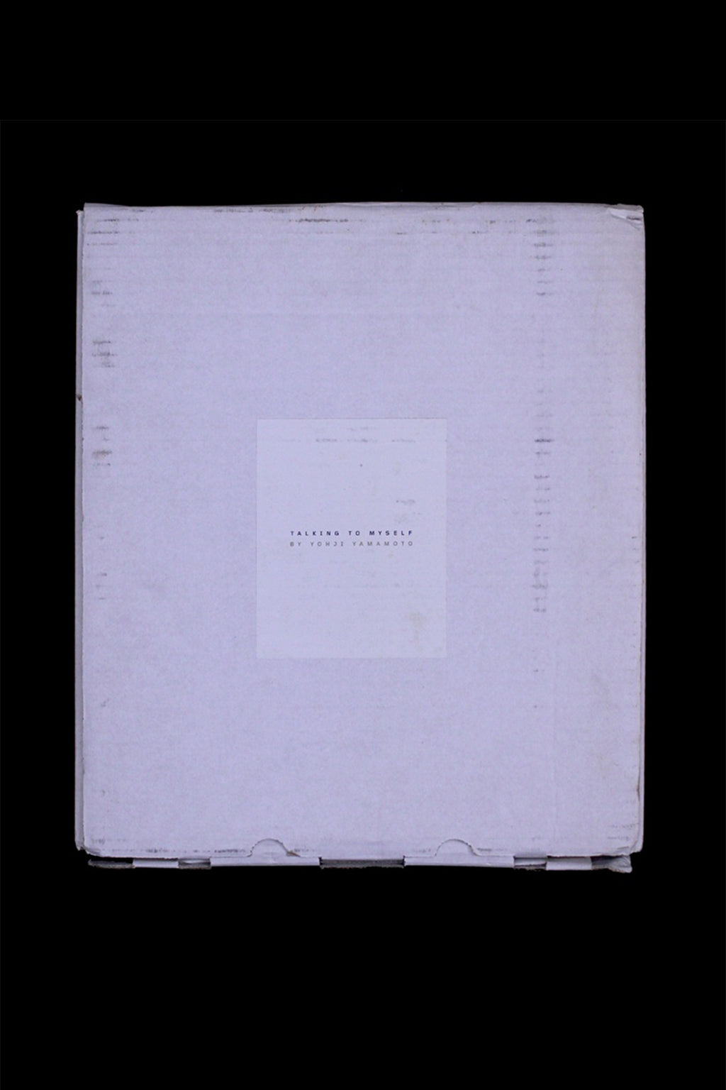 YOHJI YAMAMOTO | TALKING TO MYSELF