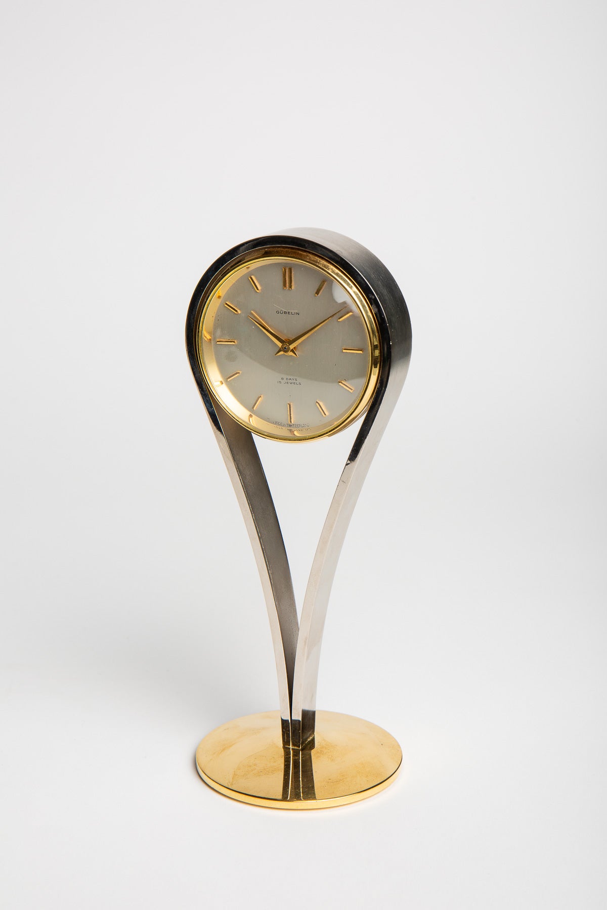 GÜBELIN | 1950'S TEARDROP DESK CLOCK - MAXFIELD LA