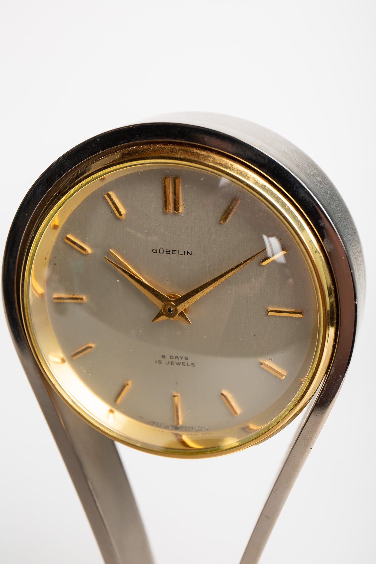 GÜBELIN | 1950'S TEARDROP DESK CLOCK - MAXFIELD LA