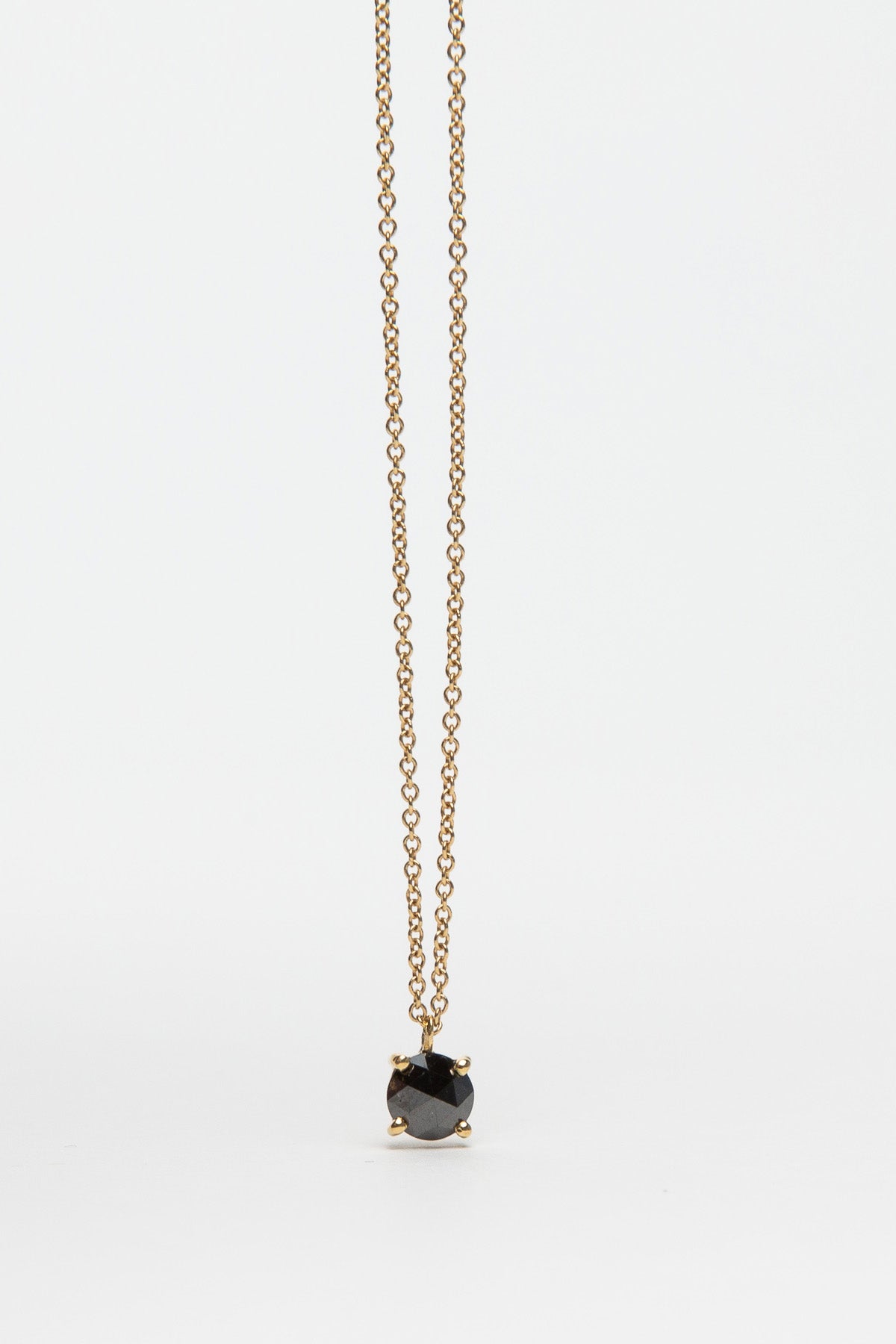JOANNE FISKE | SINGLE BLACK DIAMOND NECKLACE