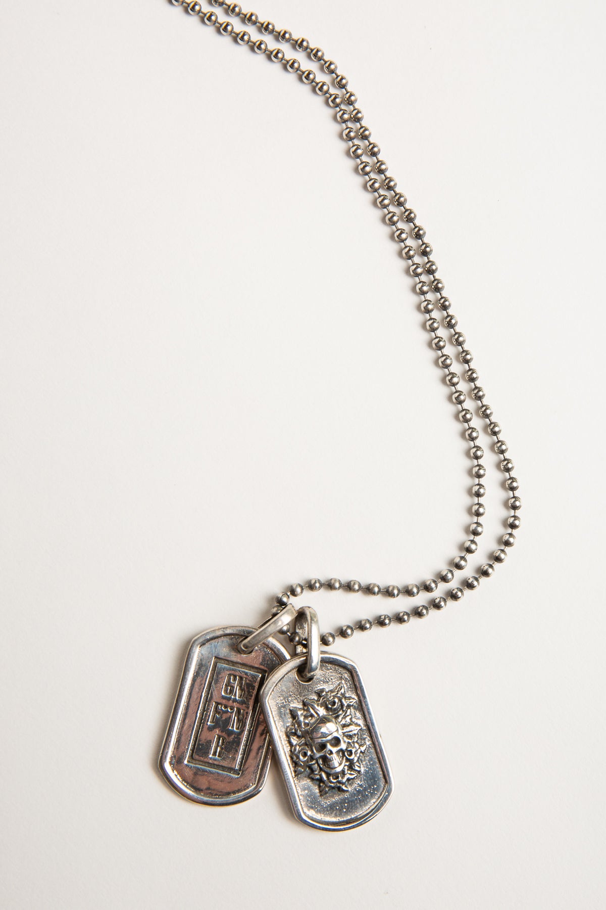 KELLY COLE | GUNS N' ROSES SKULL DOG TAGS