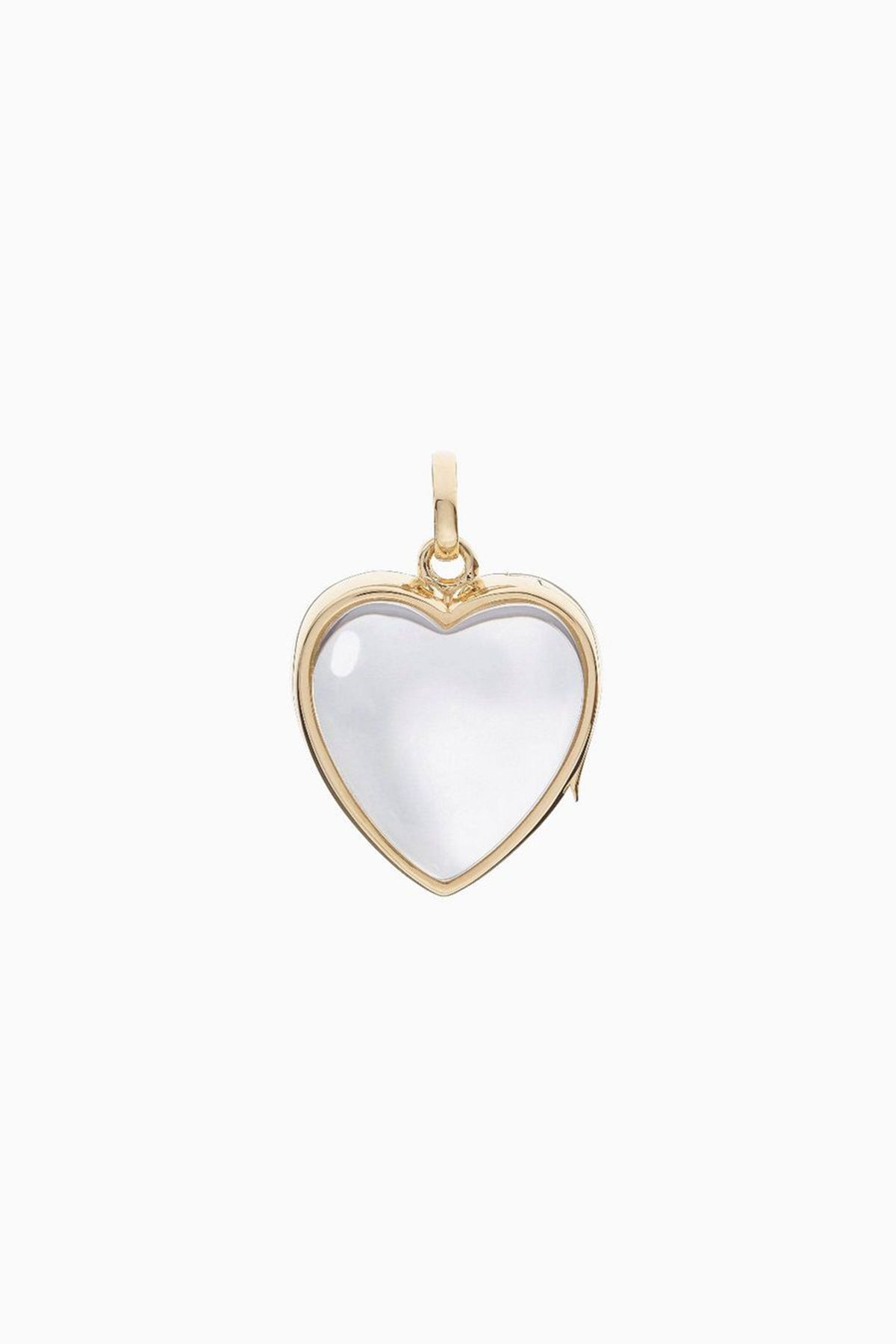 LOQUET LONDON | MEDIUM GOLD HEART LOCKET