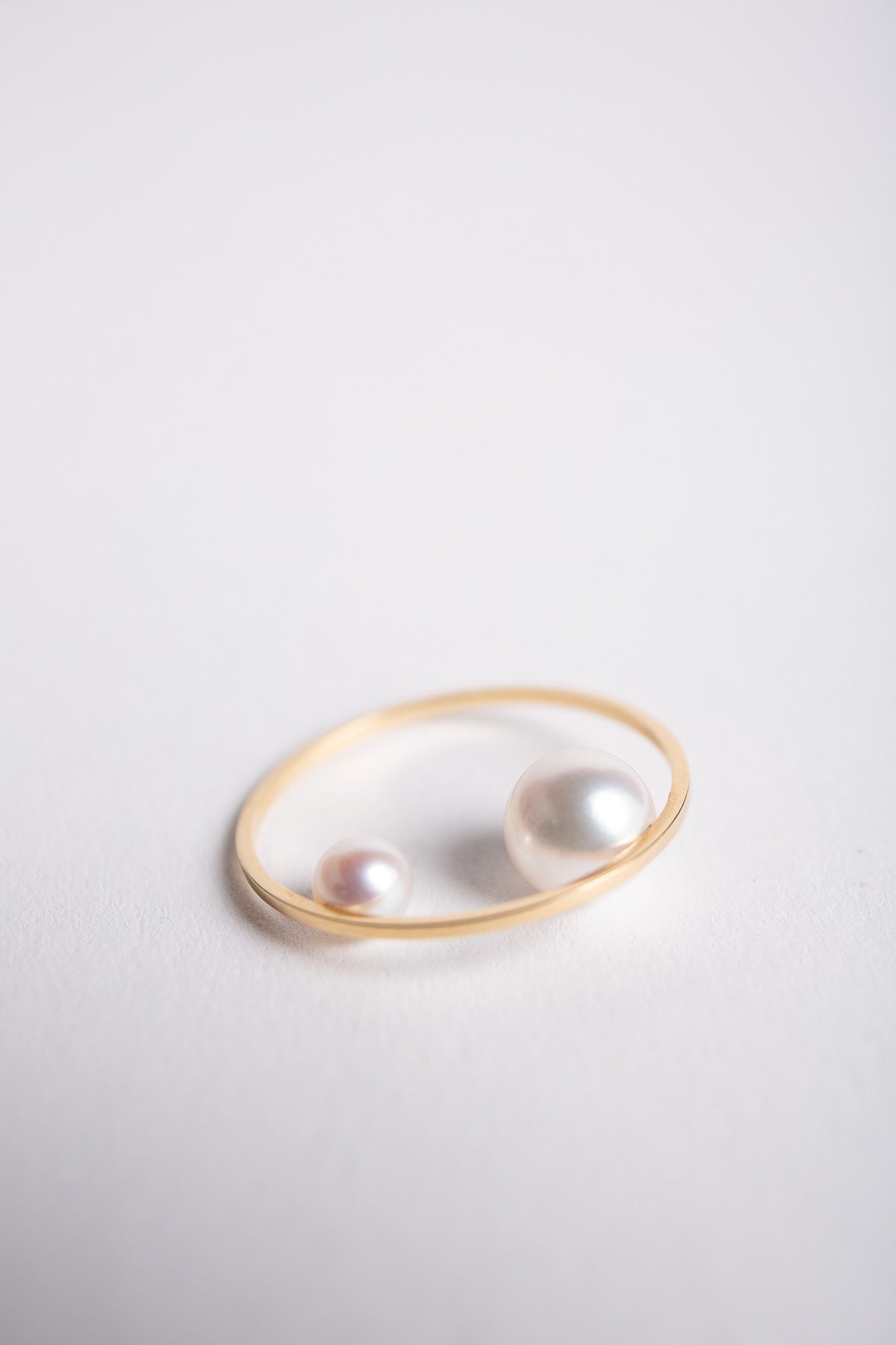 SOPHIE BILLE BRAHE | PEARL YOKO RING - MAXFIELD LA