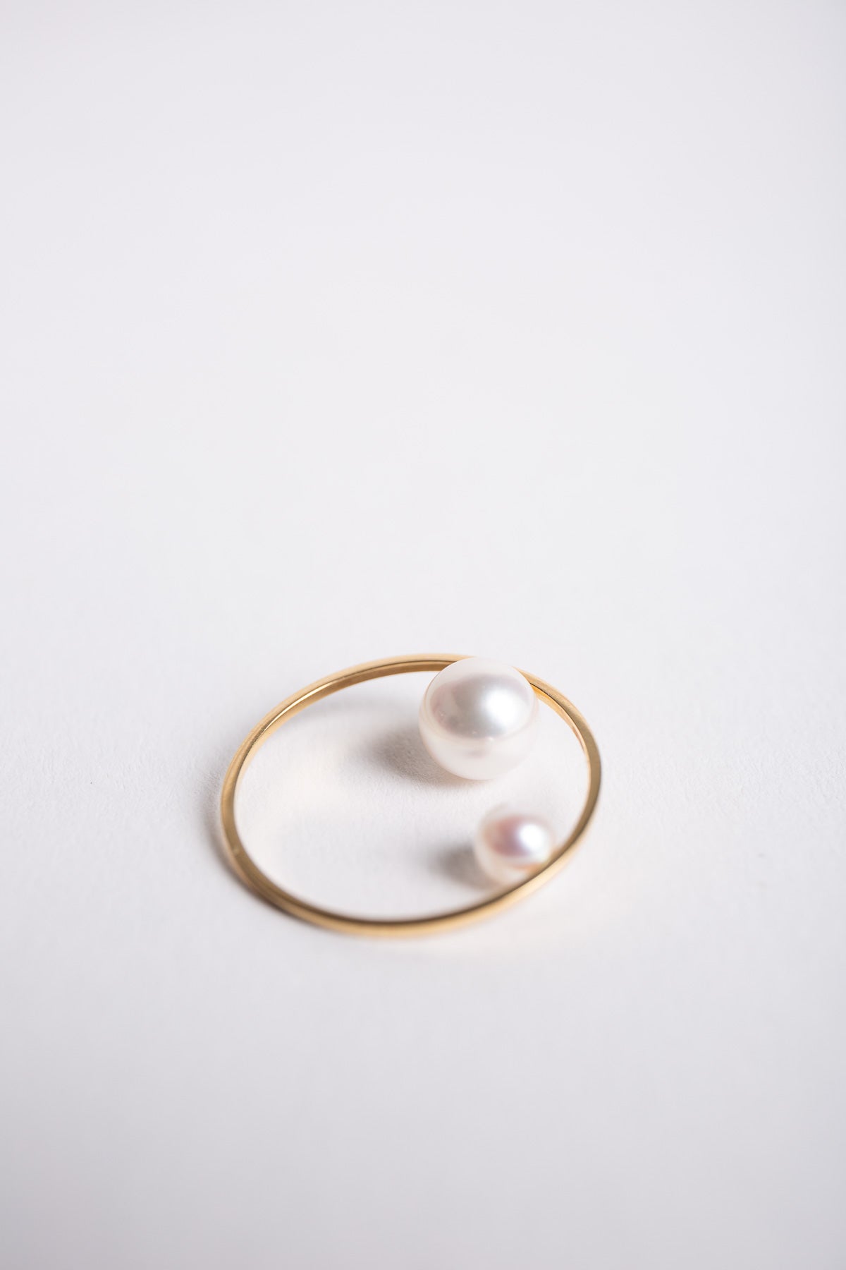 SOPHIE BILLE BRAHE | PEARL YOKO RING - MAXFIELD LA