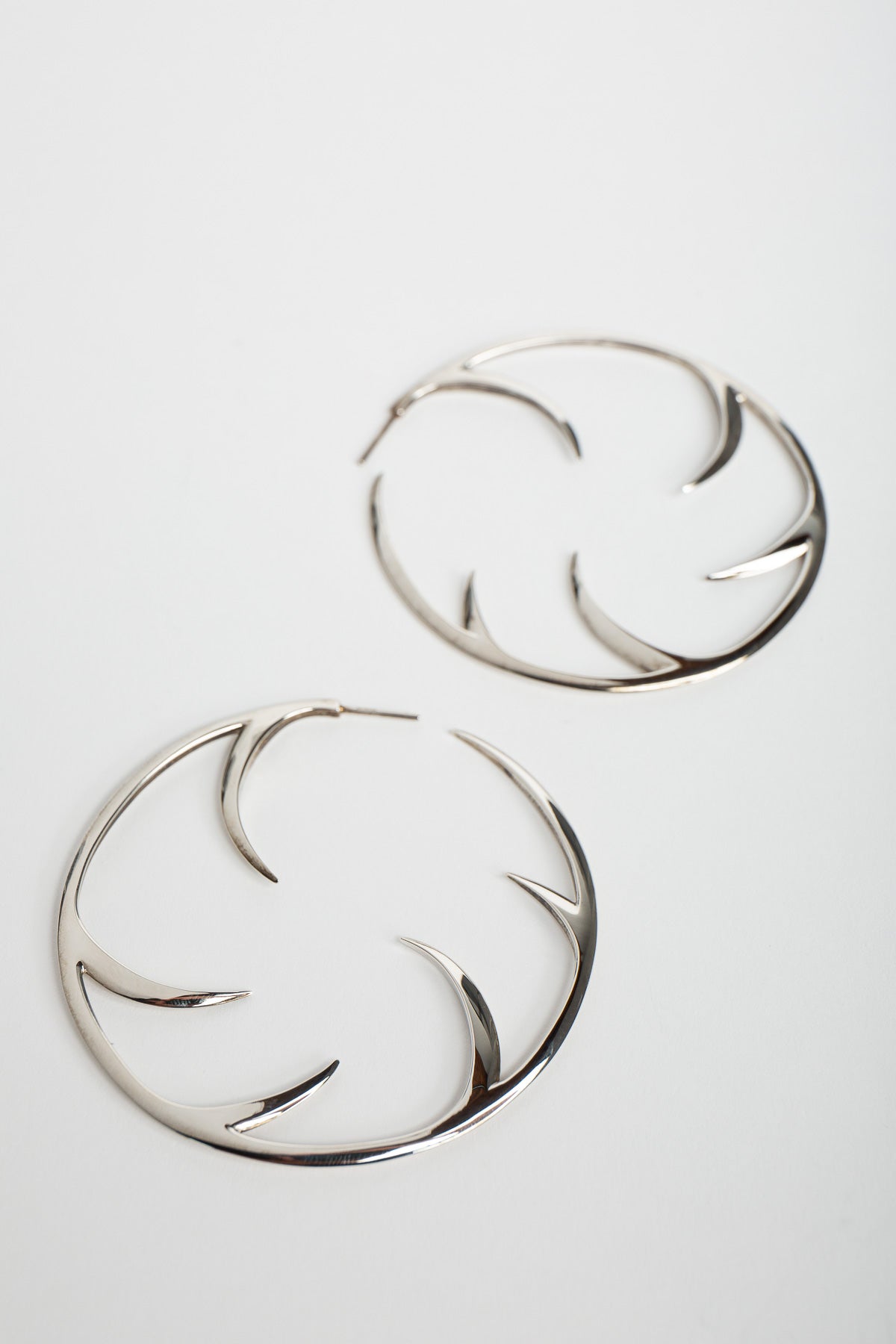 Shaun Leane | Silver Cat Claw Hoops