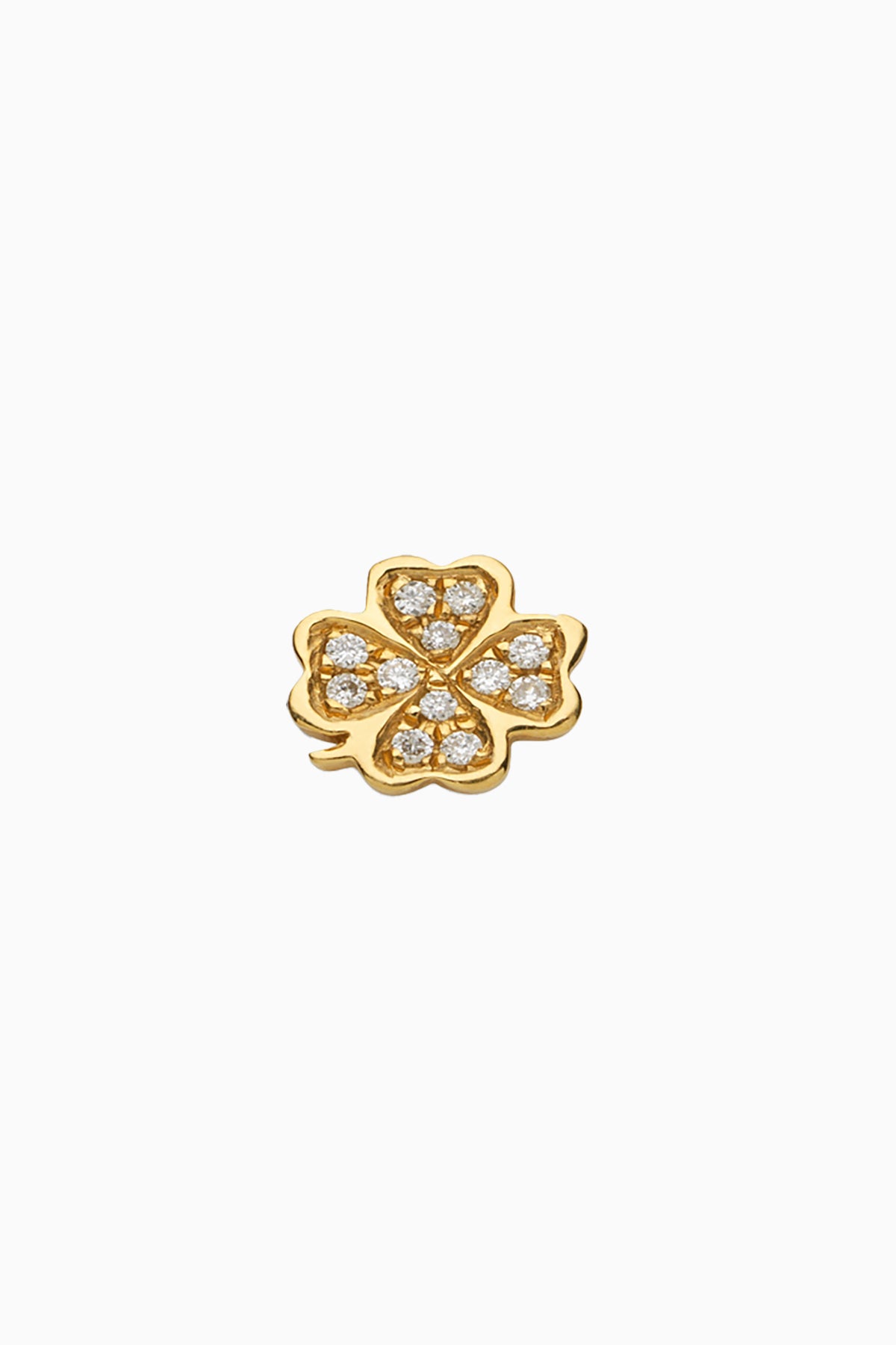 LOQUET LONDON | DIAMOND 4 LEAF CLOVER CHARM