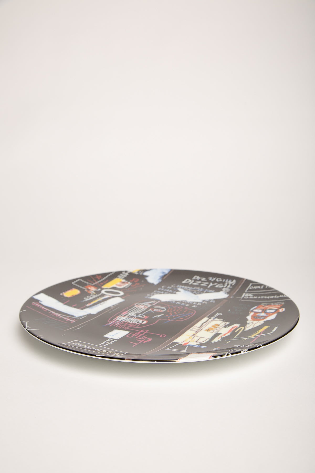 LIGNE BLANCHE | BASQUIAT LARGE "HORN PLAYERS" PLATE - MAXFIELD LA