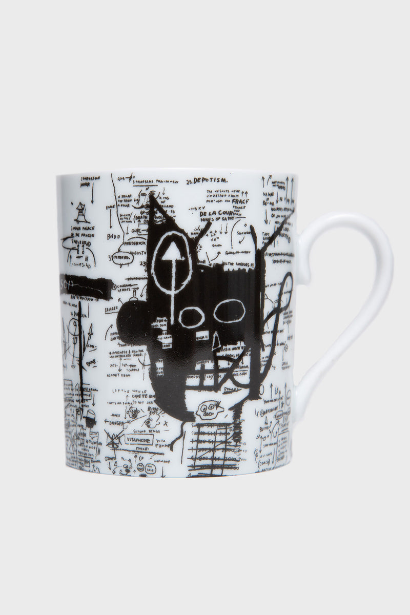LIGNE BLANCHE | BASQUIAT RETURN PRINT PORCELAIN MUG