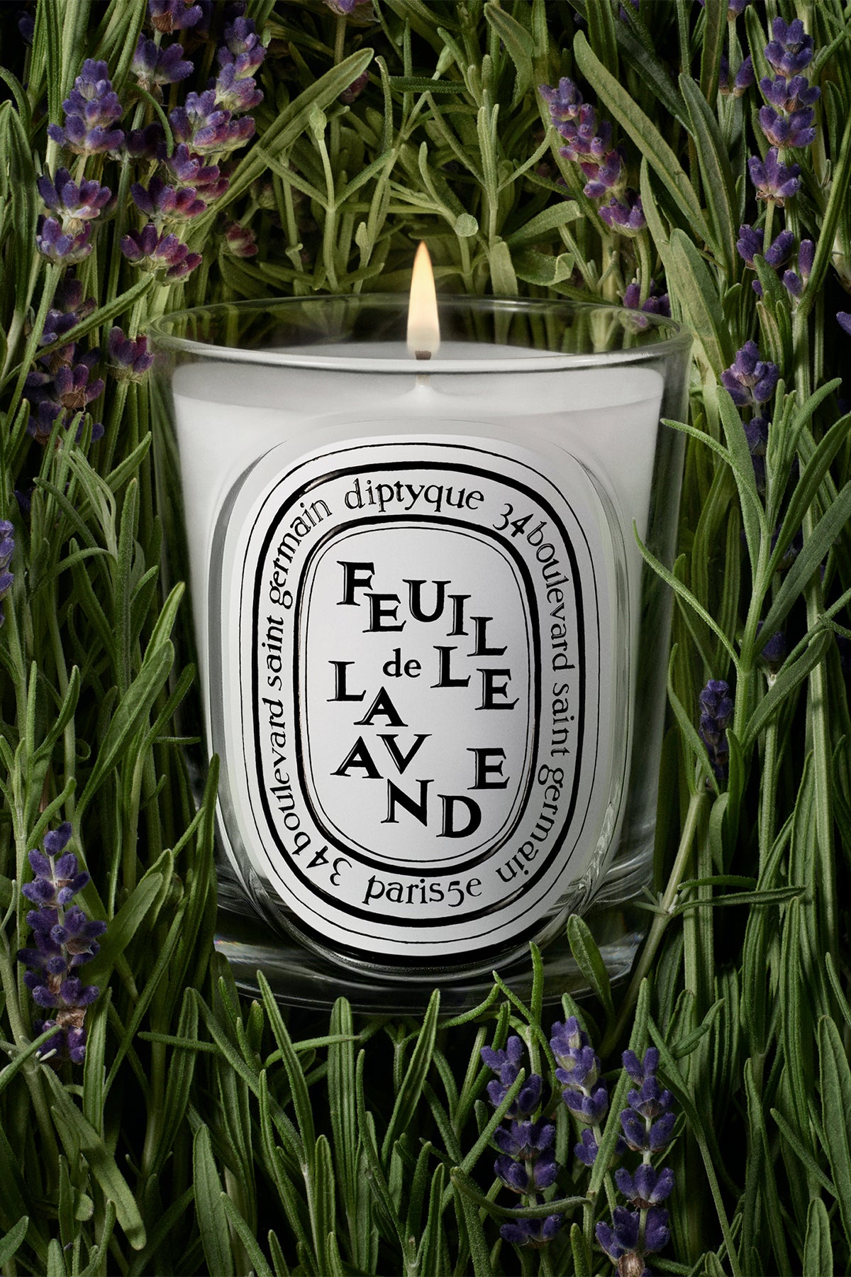 DIPTYQUE | FEUILLE DE LAVANDE 190G CANDLE