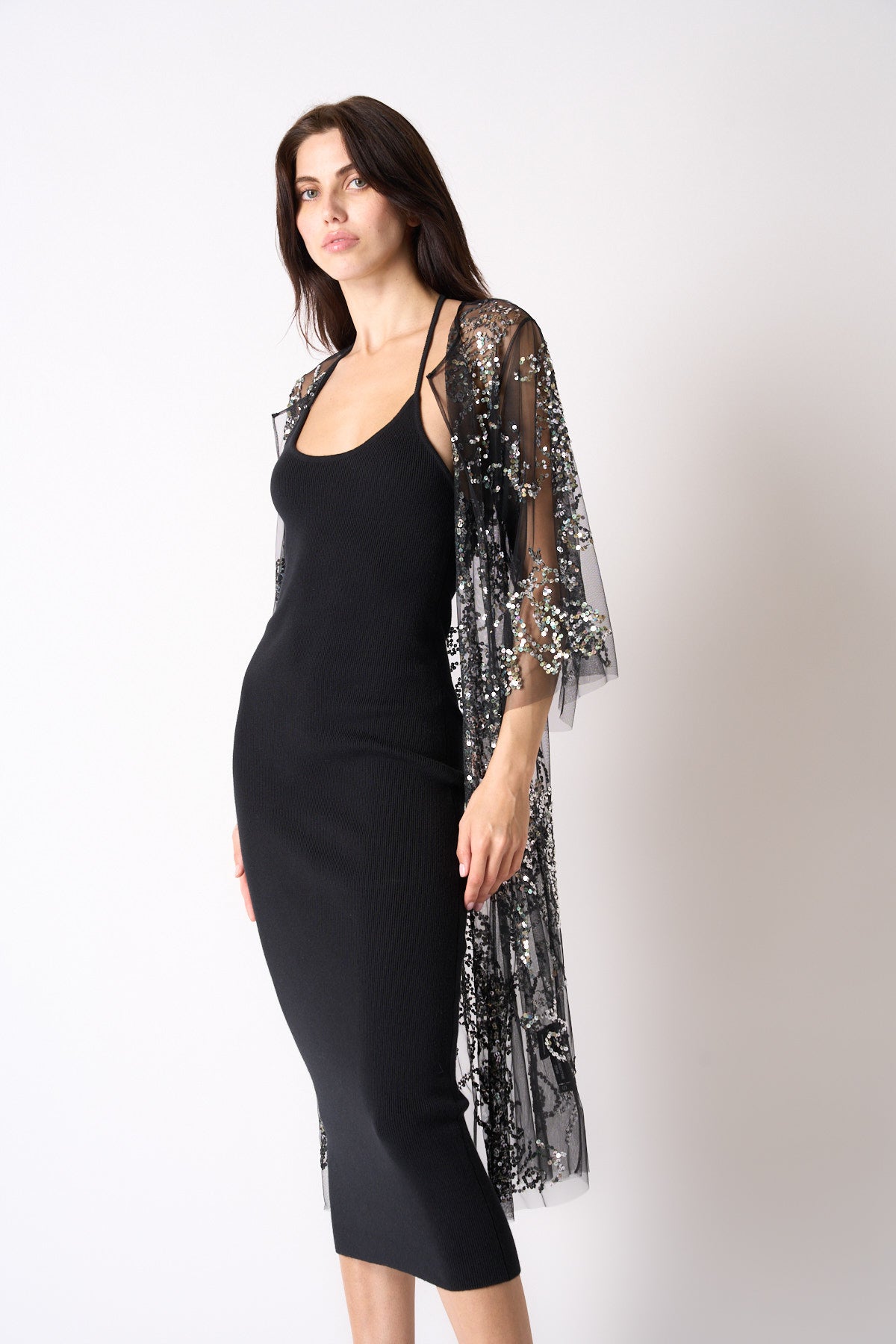 LIBERTINE | SEQUIN TULLE ROBE