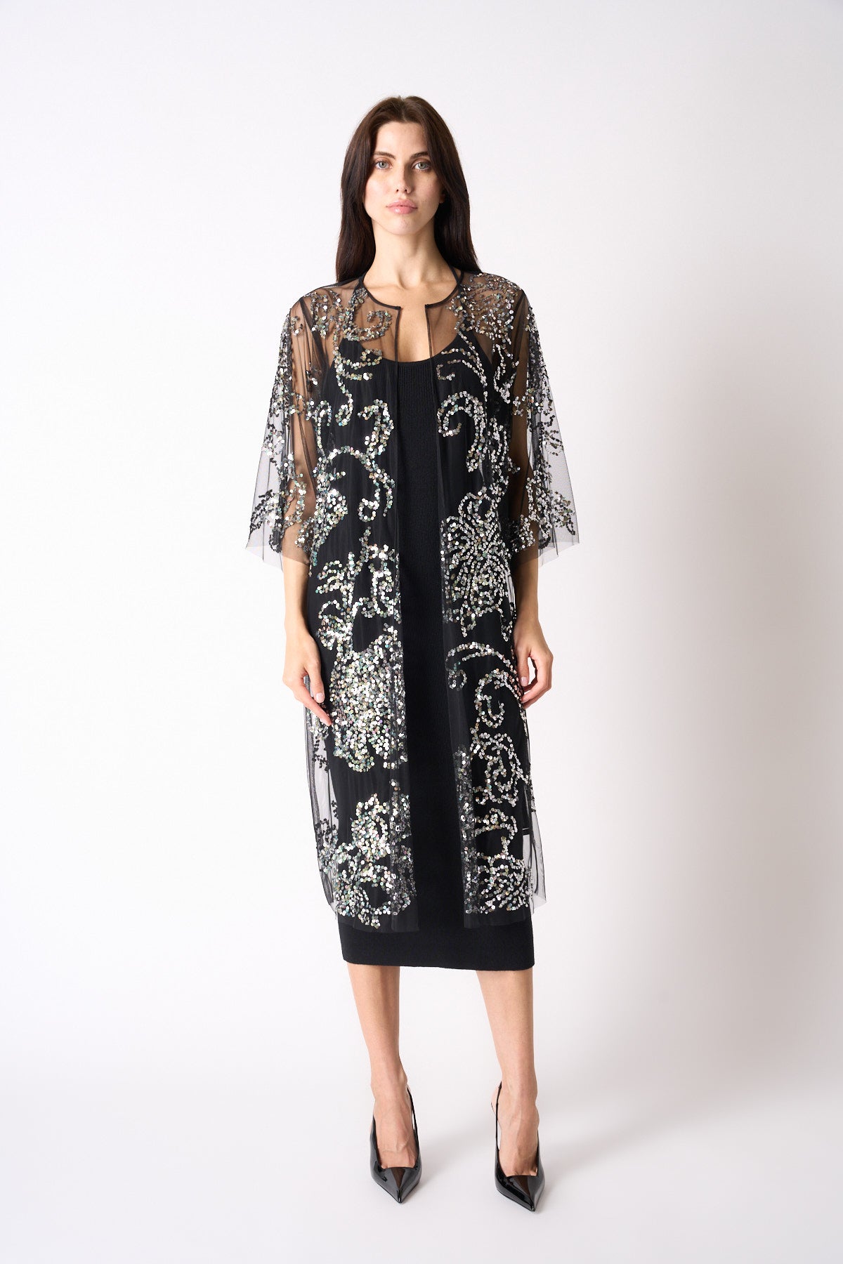 LIBERTINE | SEQUIN TULLE ROBE