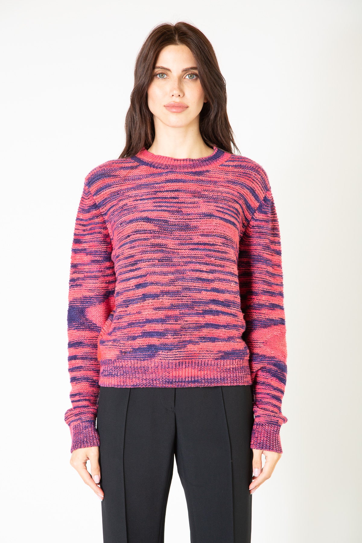 THE ELDER STATESMAN | CASHMERE PILE STITCH CREW - MAXFIELD LA