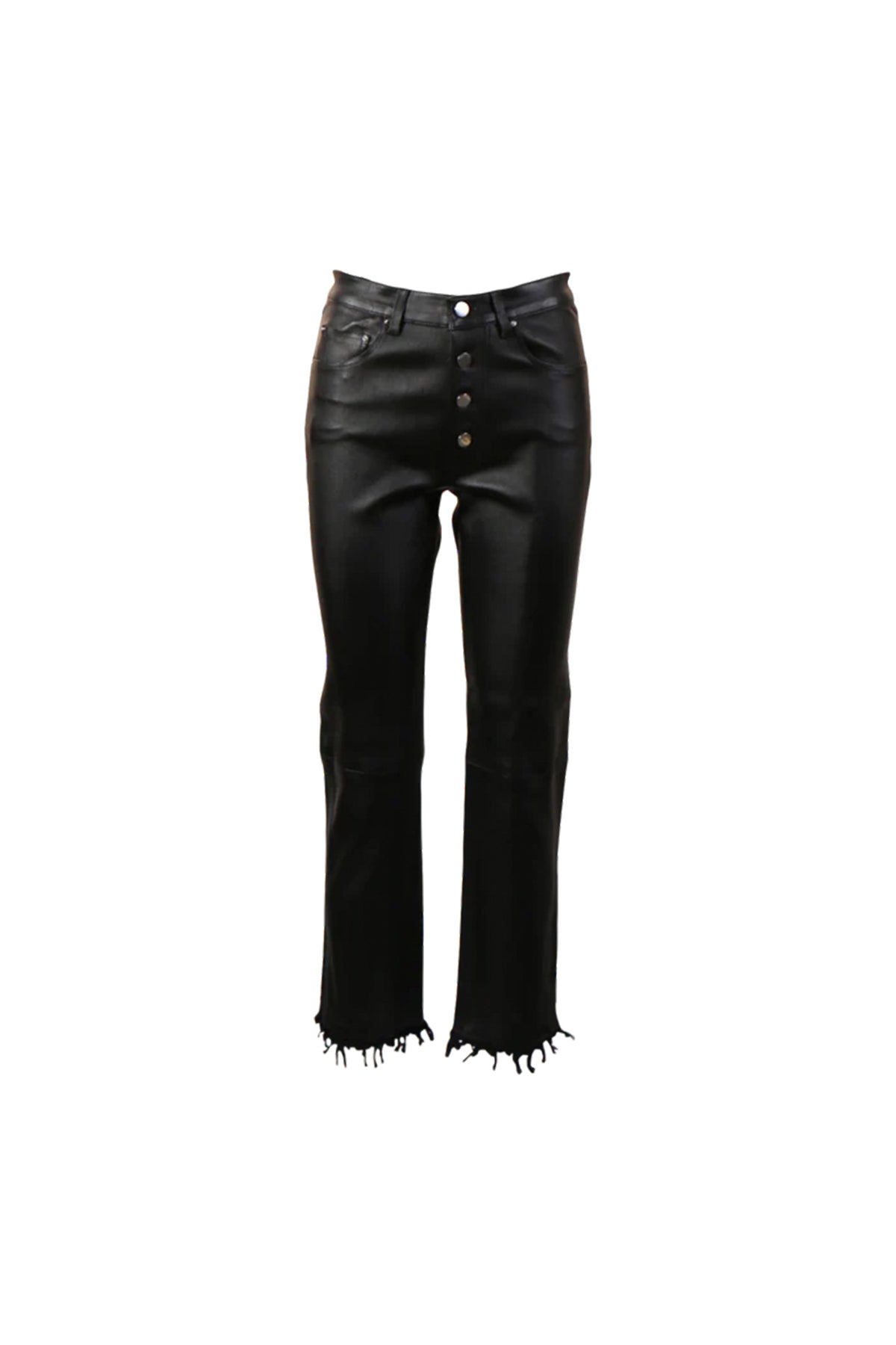 AMIRI | LEATHER FRINGE PANT