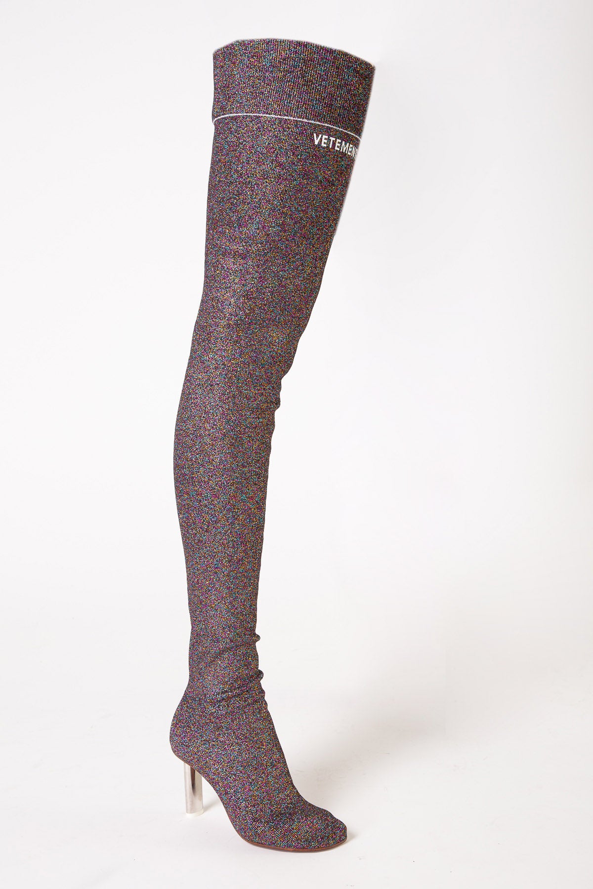VETEMENTS | OVER THE KNEE SOCK BOOTS - MAXFIELD LA