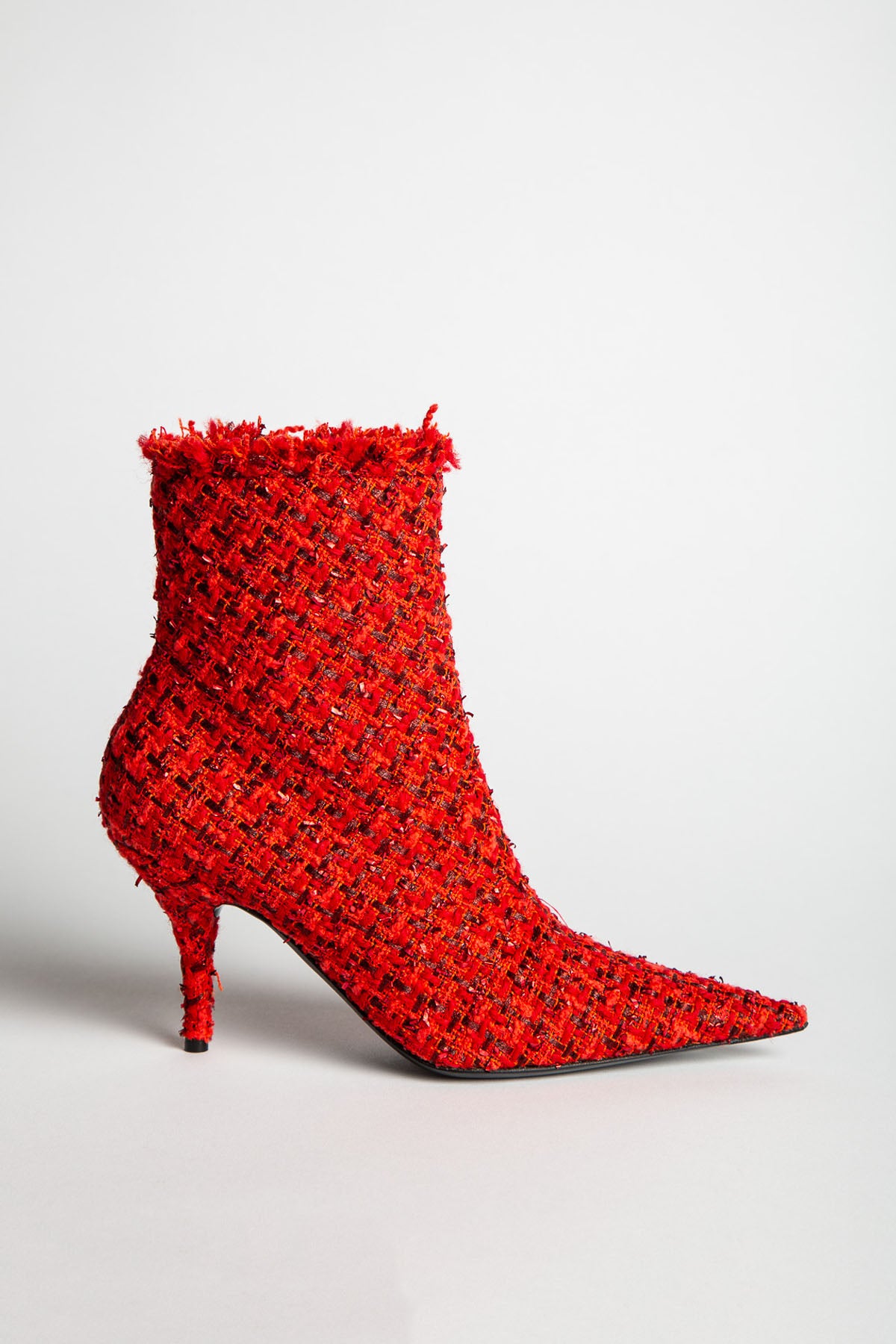 BALENCIAGA TWEED BOOTIE