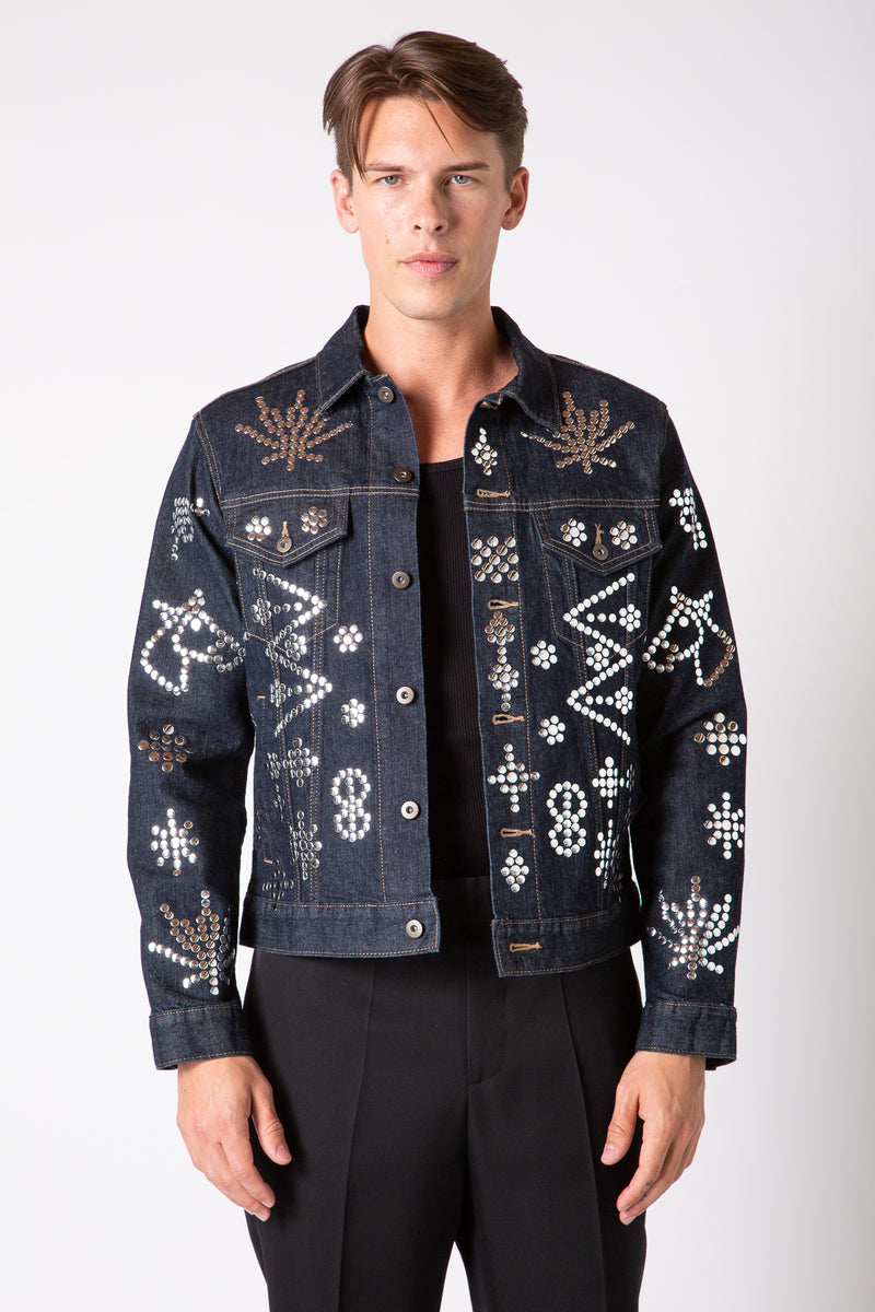 LIBERTINE | SYMBOLS DENIM JACKET