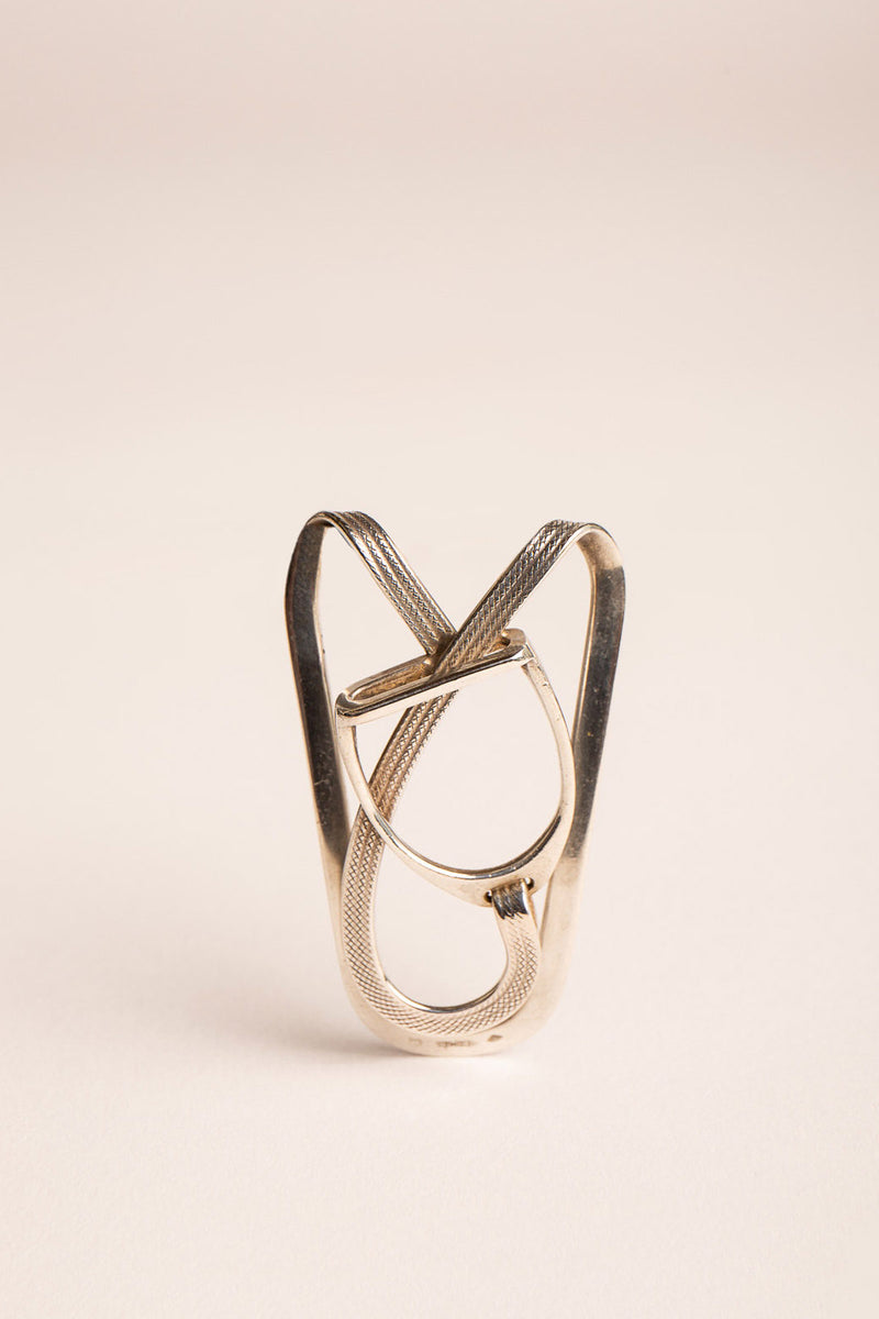 MAXFIELD PRIVATE COLLECTION | 60'S HERMÈS STIRRUP MONEY CLIP