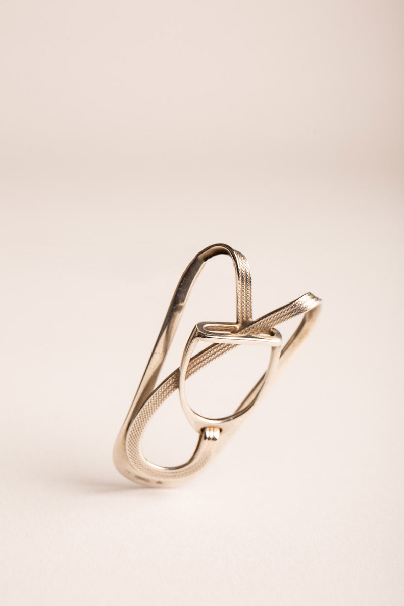 MAXFIELD PRIVATE COLLECTION | 60'S HERMÈS STIRRUP MONEY CLIP