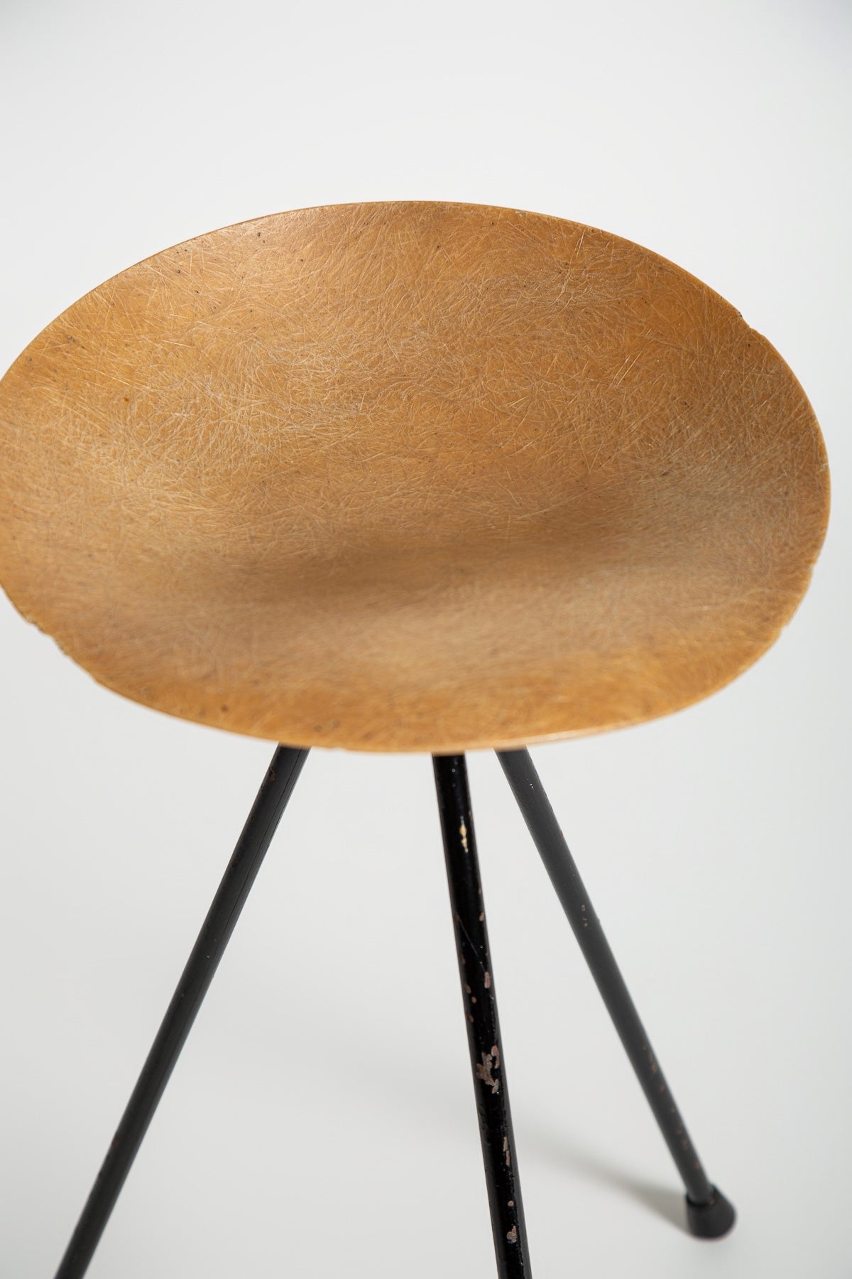 MAXFIELD PRIVATE COLLECTION | 1950’S JEAN RAYMOND PICARD STOOLS, SET OF 3 - MAXFIELD LA