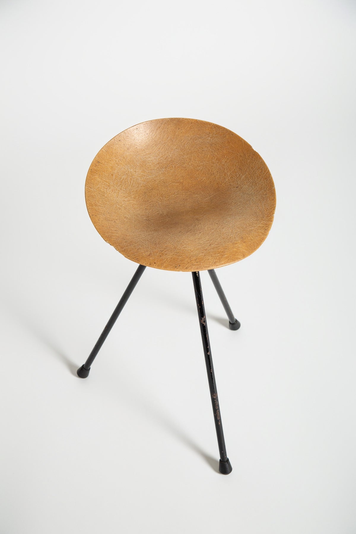 MAXFIELD PRIVATE COLLECTION | 1950’S JEAN RAYMOND PICARD STOOLS, SET OF 3 - MAXFIELD LA