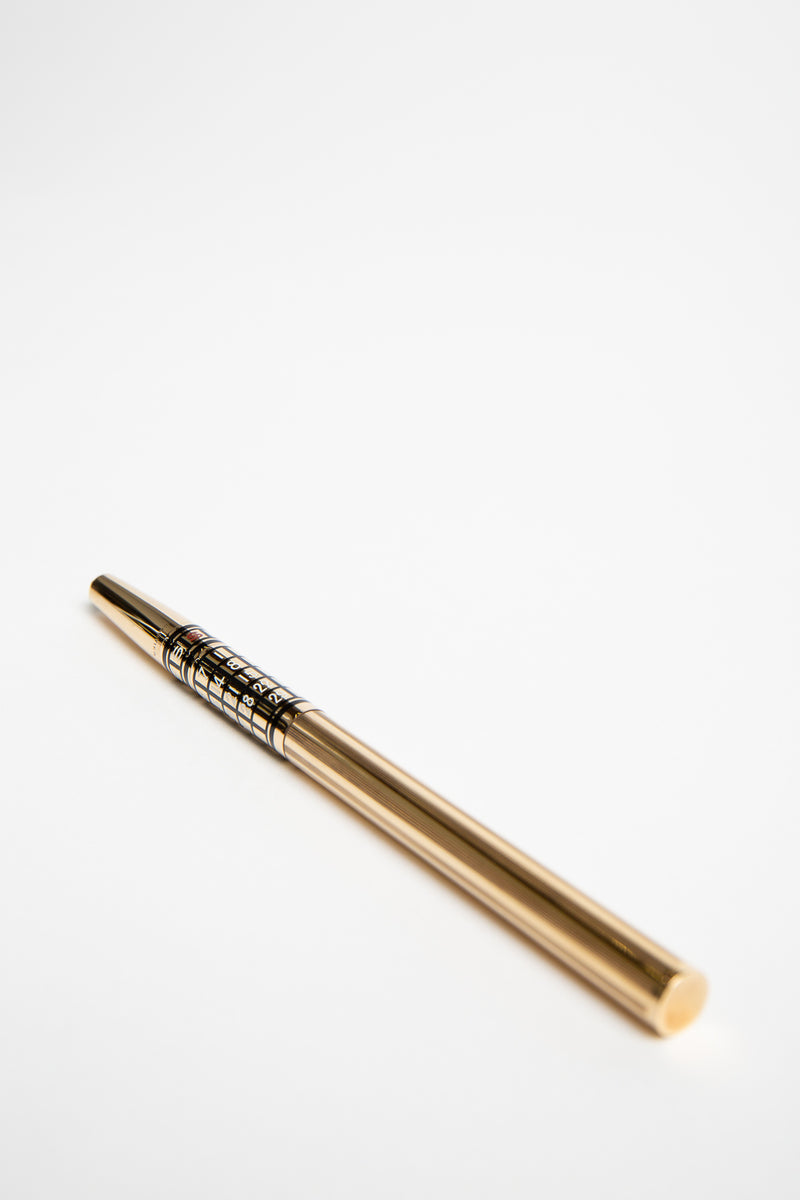 CARTIER | 1950'S CARTIER GOLD CALENDAR PENCIL