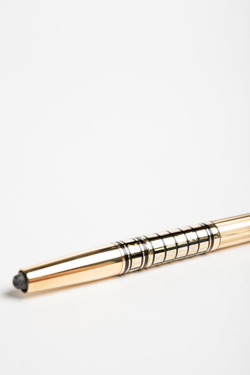 CARTIER | 1950'S CARTIER GOLD CALENDAR PENCIL