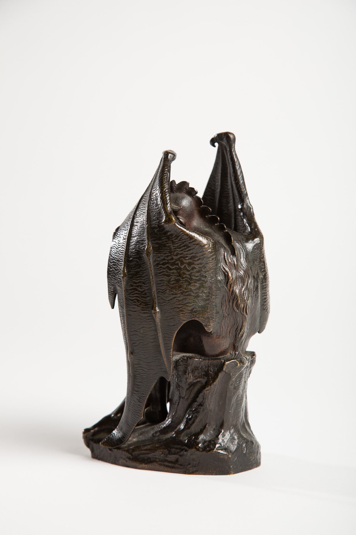 MAXFIELD PRIVATE COLLECTION | JEAN-JACQUES FEUCHÈRE 19TH CENTURY SATAN FIGURE
