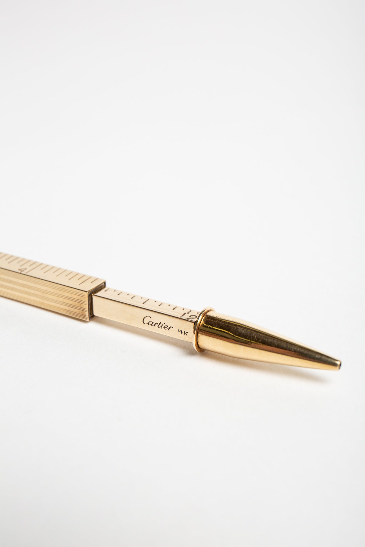 Cartier | 1950s 18k Gold Ruler Pen