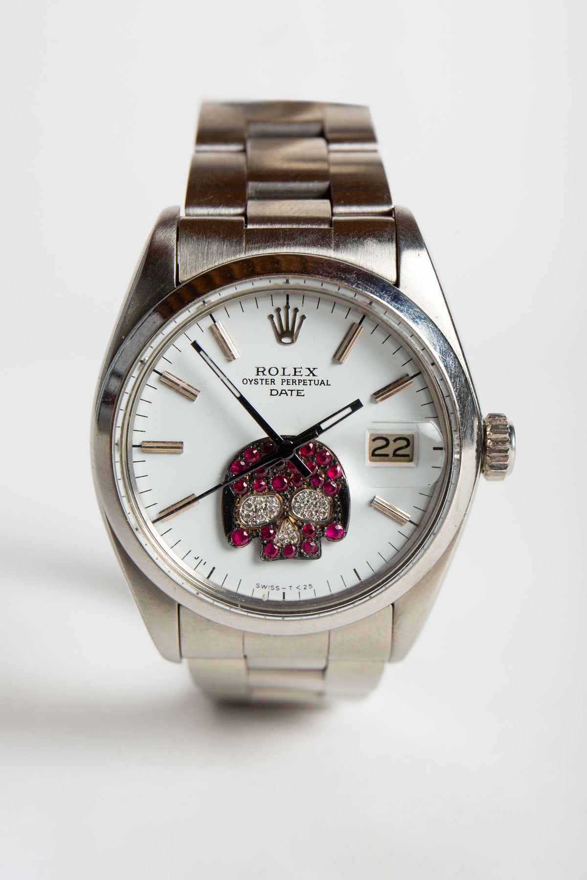ROLEX | VINTAGE ROLEX DATEJUST SKULL WATCH