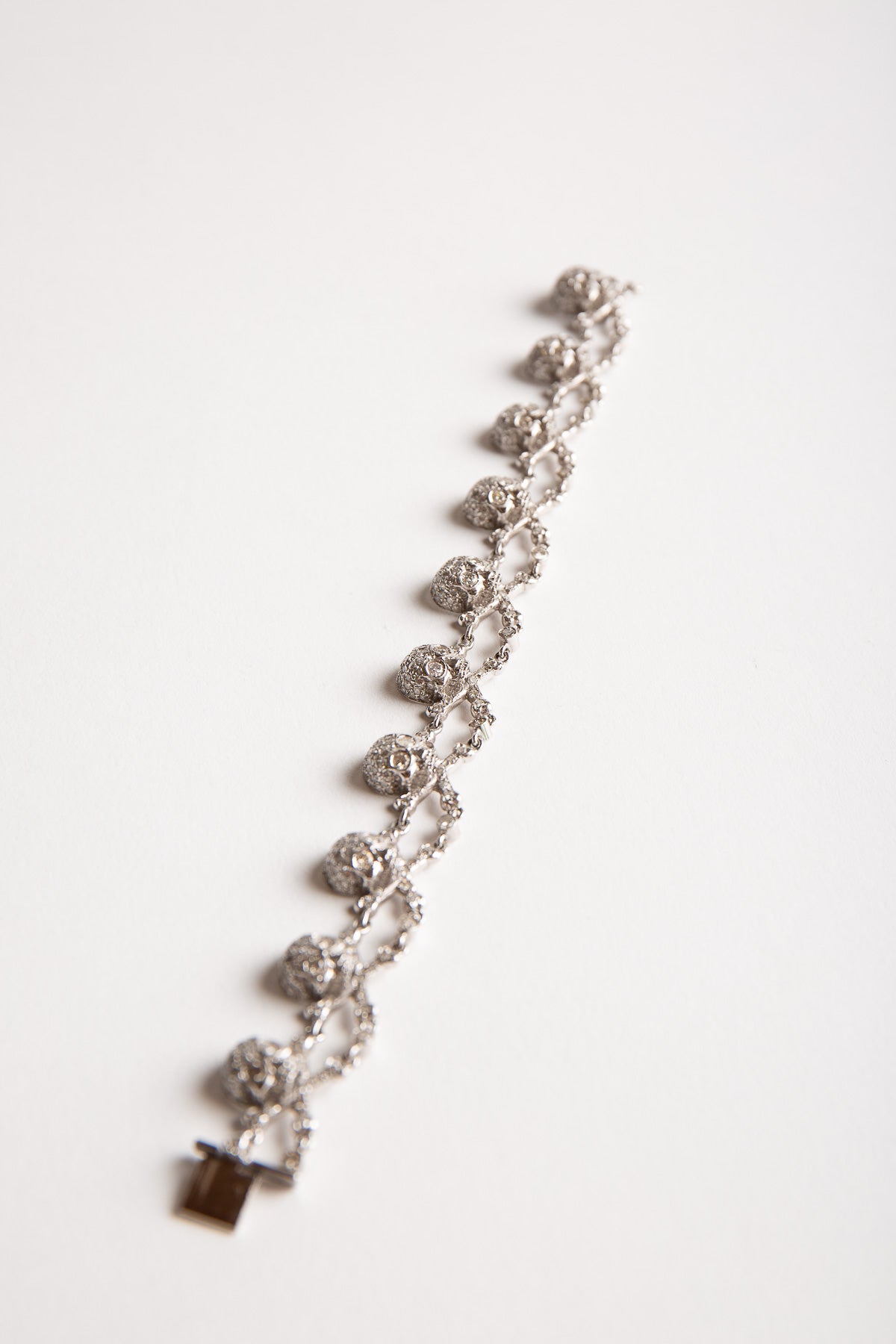 CODOGNATO | VINTAGE 1950'S DIAMOND SKULL BRACELET