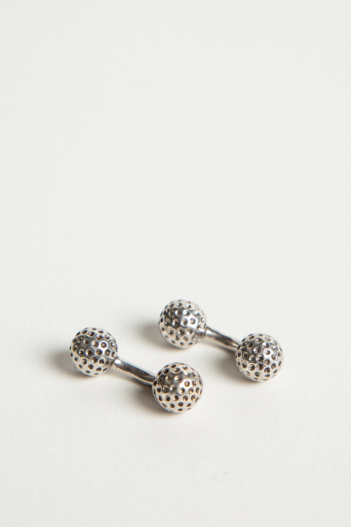 HERMÈS | VINTAGE GOLFBALL CUFFLINKS