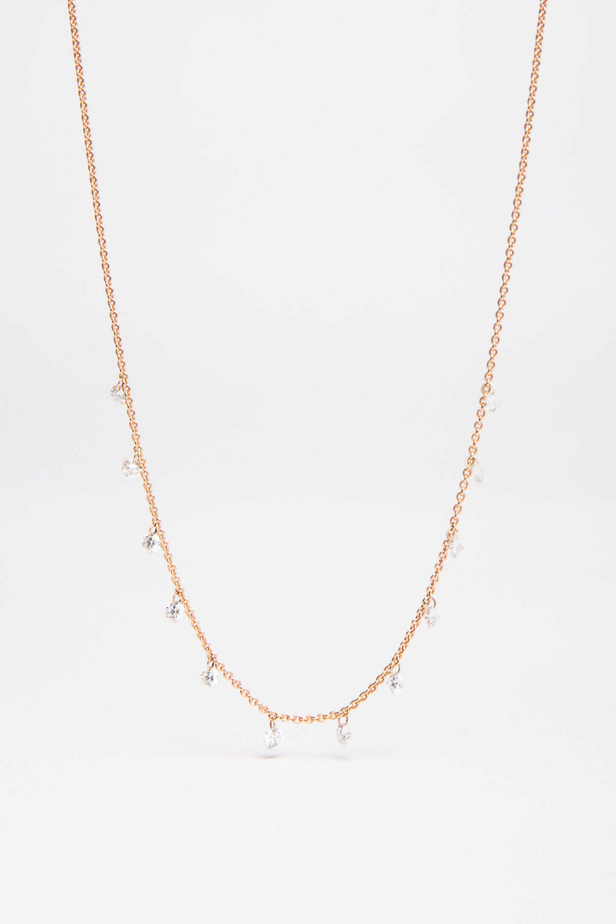 MAUD JEWELRY | DIAMOND DROP NECKLACE - MAXFIELD LA