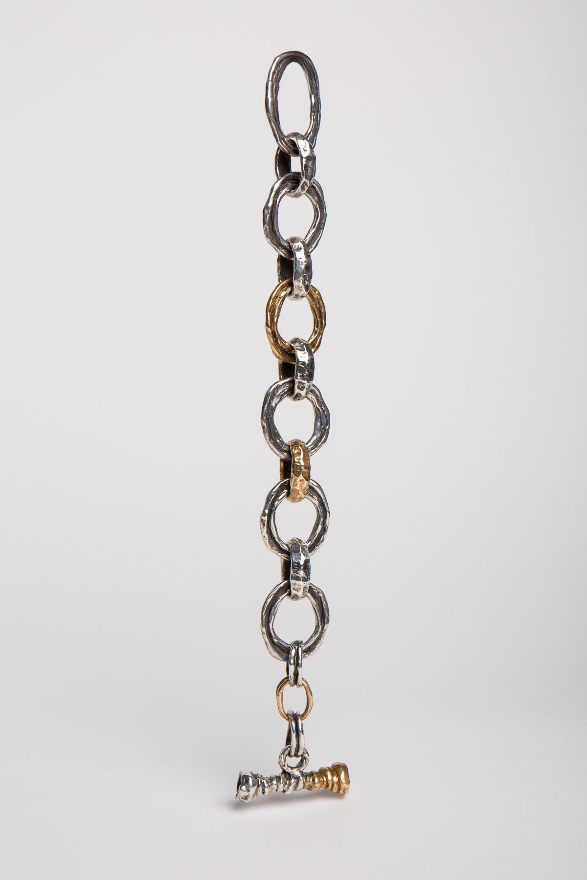 HUNROD | ENKI SILVER BRONZE BRACELET - MAXFIELD LA