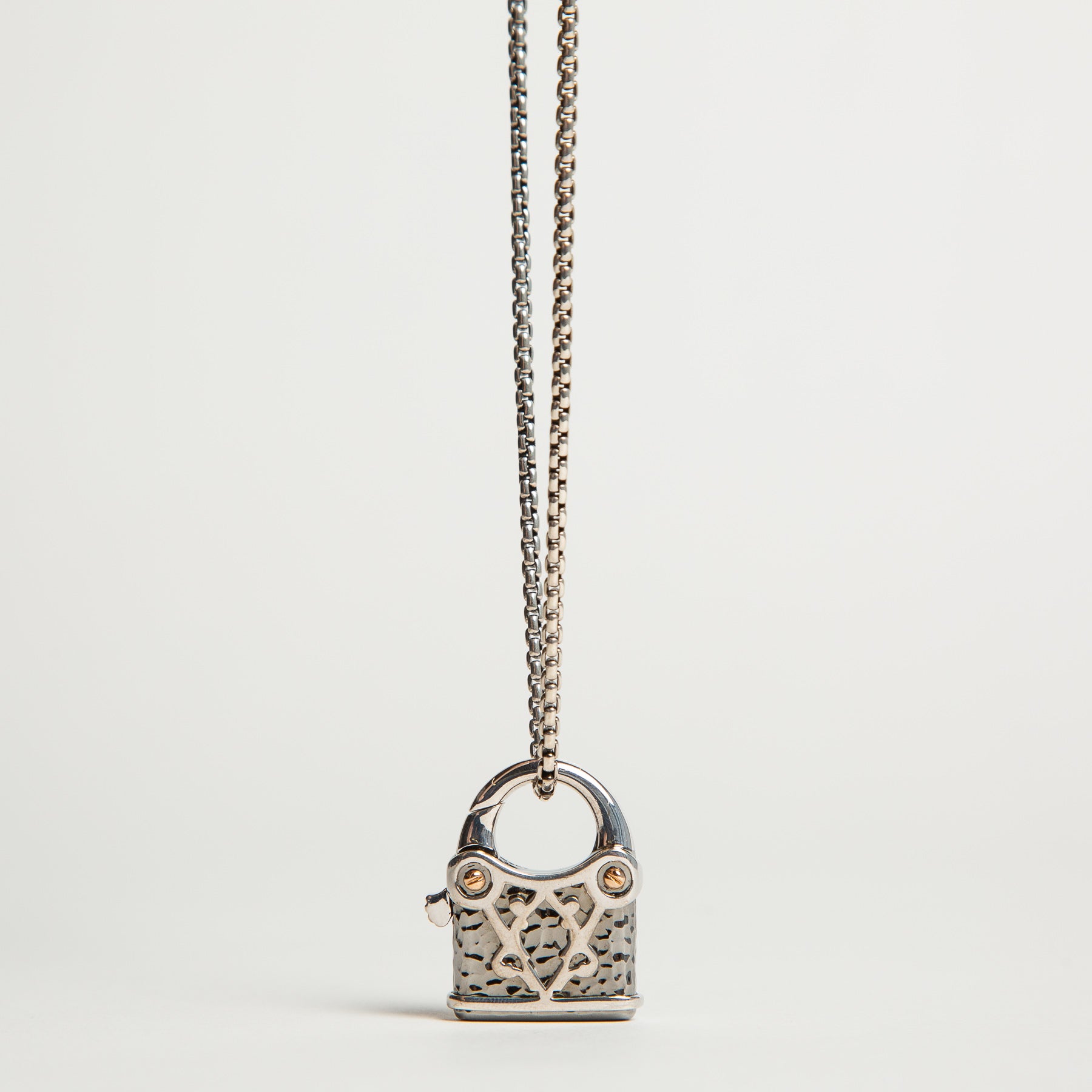 STEPHEN WEBSTER | PADLOCK PENDANT NECKLACE