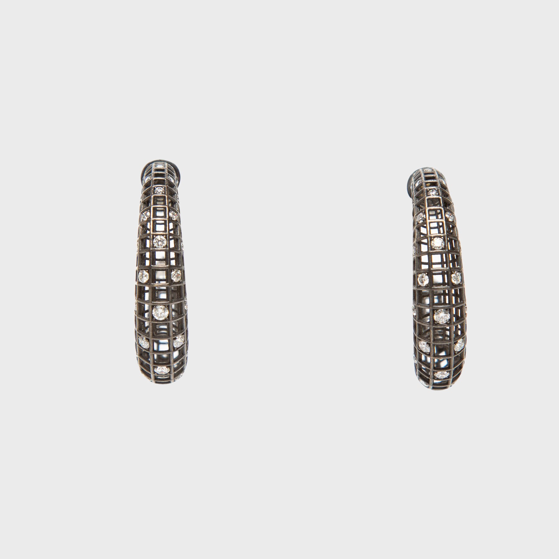 ROULE | STAR DUST SMALL HOOP EARRINGS - MAXFIELD LA