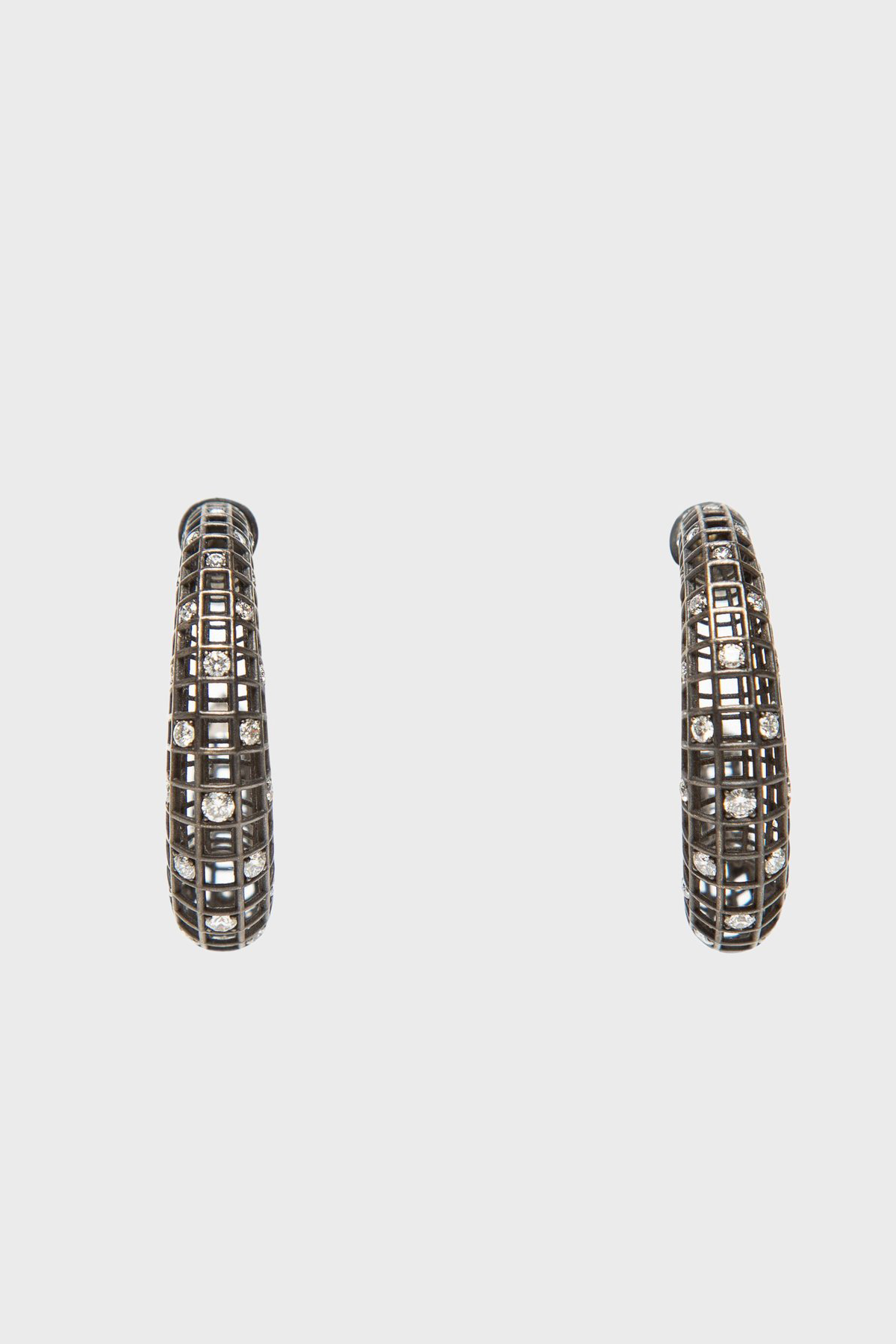ROULE | STAR DUST SMALL HOOP EARRINGS - MAXFIELD LA