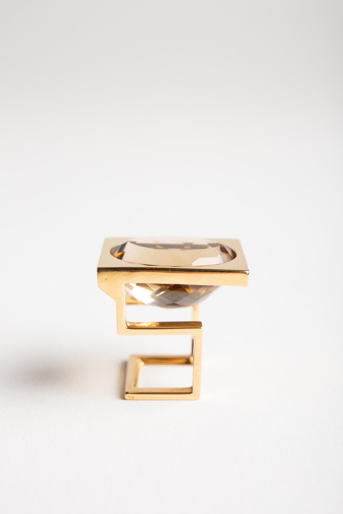 JEAN VENDOME | 1970'S RUTILATED QUARTZ RING - MAXFIELD LA
