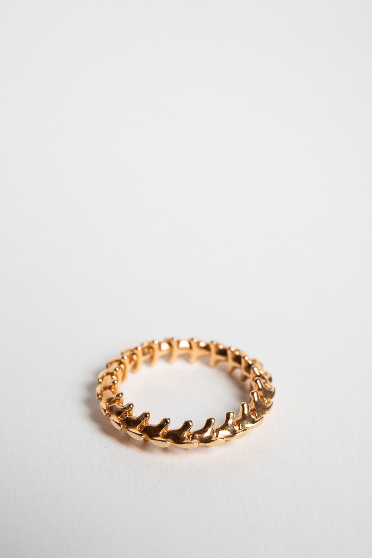 SHAUN LEANE | ROSE GOLD SPINE RING