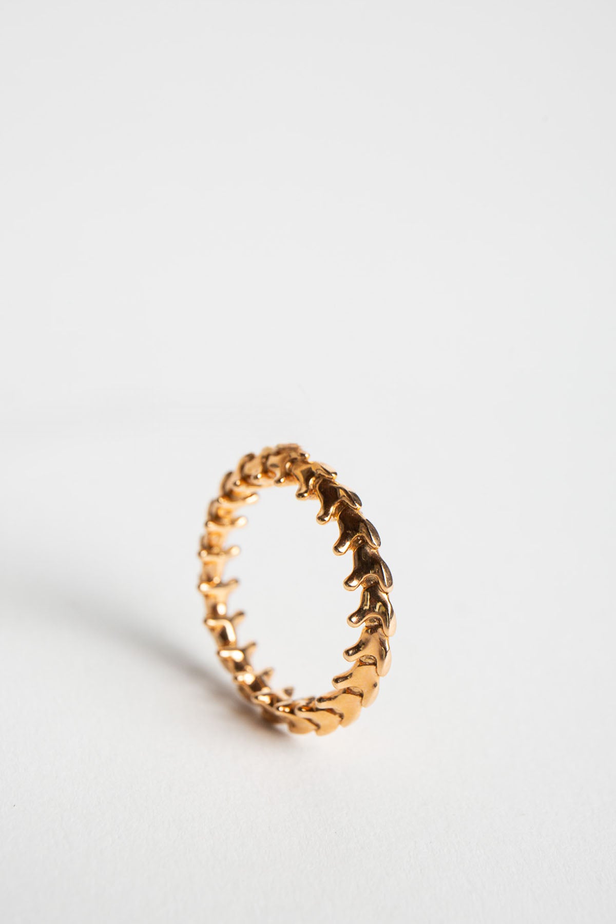 SHAUN LEANE | ROSE GOLD SPINE RING