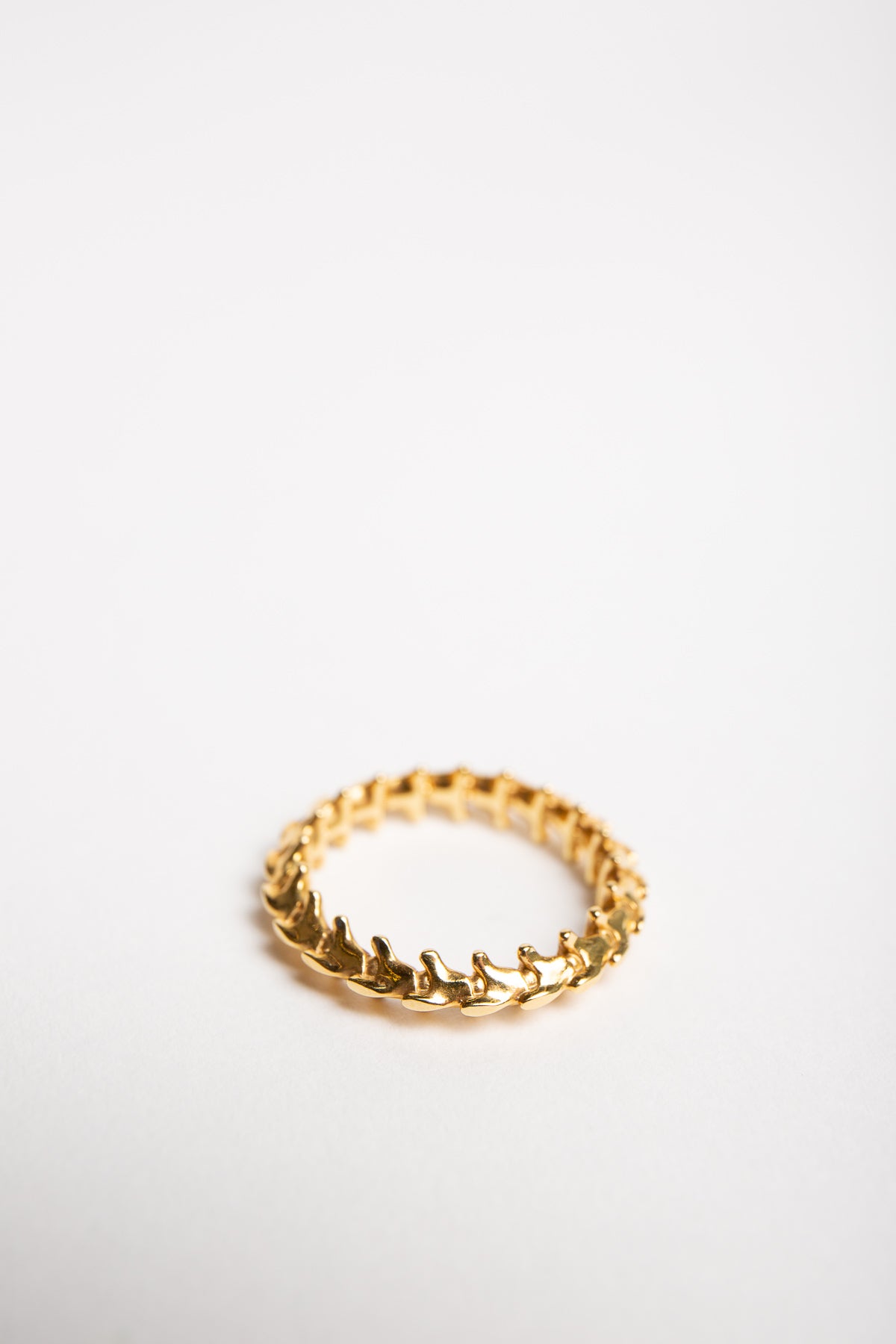 SHAUN LEANE | ROSE GOLD SPINE RING - MAXFIELD LA