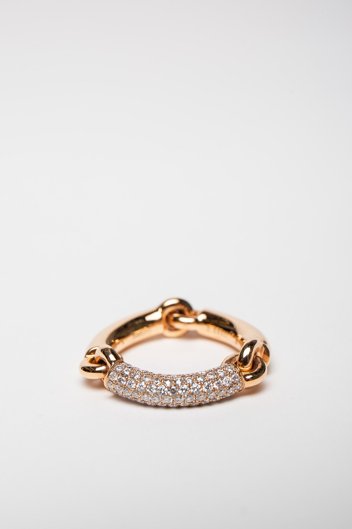 MAOR | 18K ROSE GOLD SOLSTICE RING 1.1CT - MAXFIELD LA